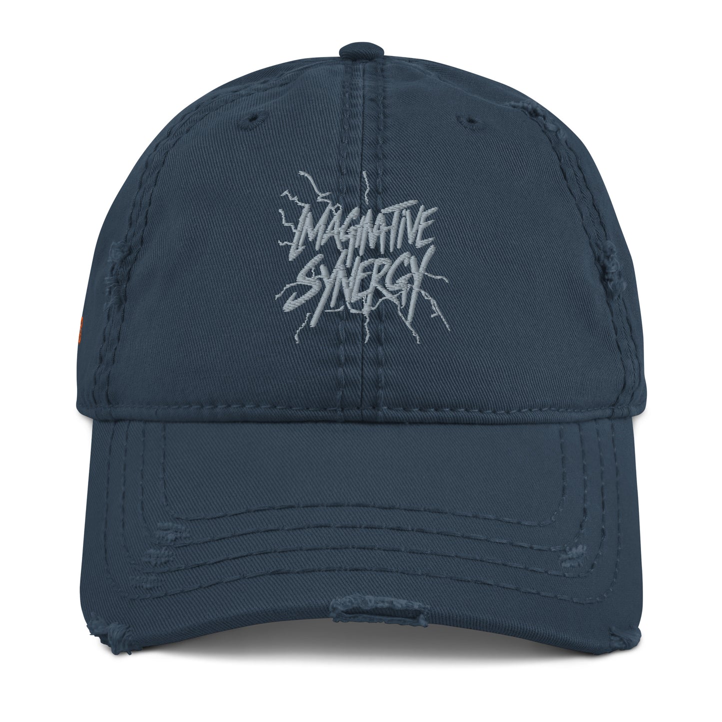 Branded Distressed Dad Hat
