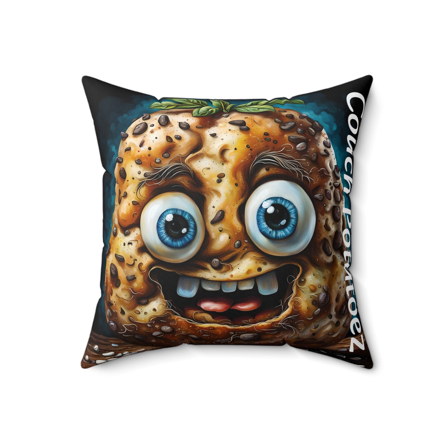 Couch Potatoez Spun Polyester Square Pillow