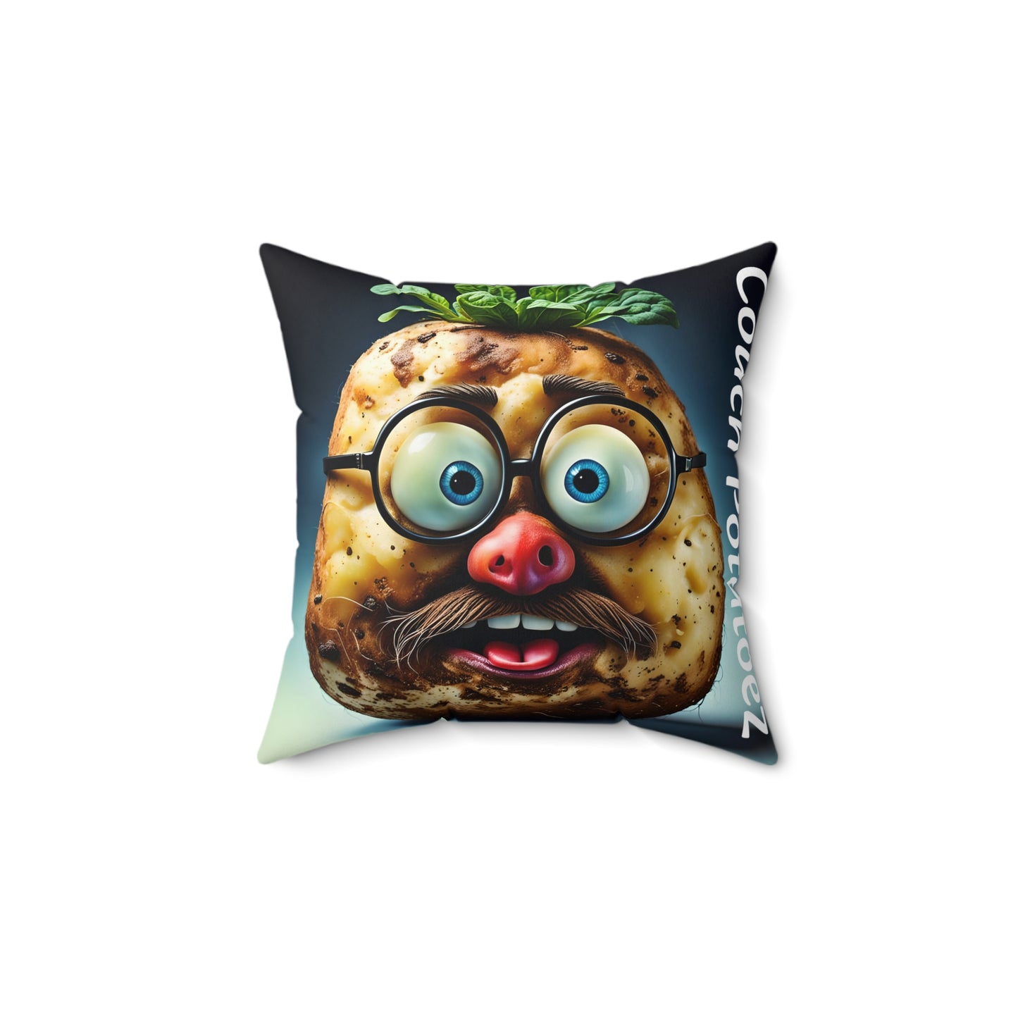 Couch Potatoez Spun Polyester Square Pillow