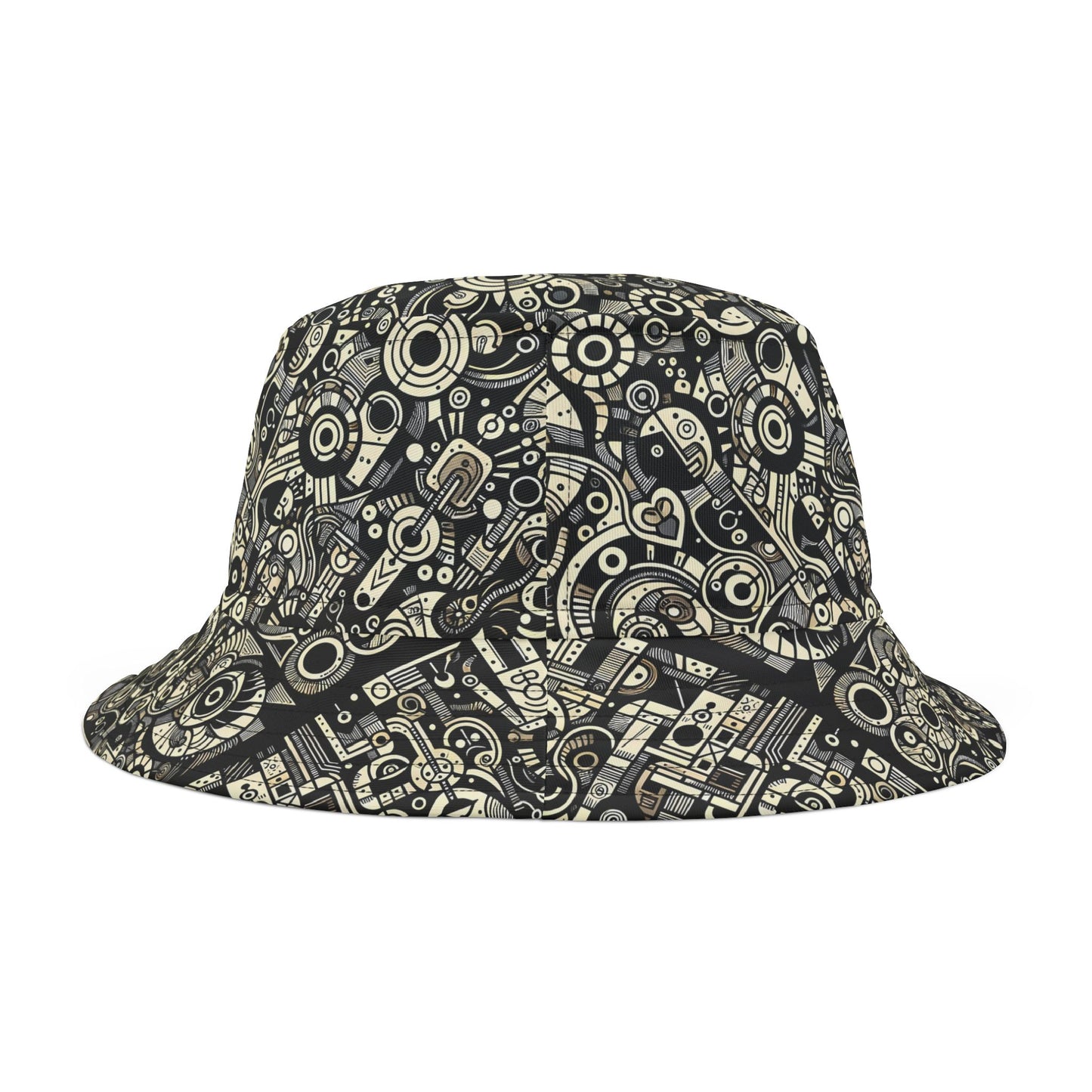 SNRG Robotz Bucket Hat, Unique Streetwear Cap, Hip Hop Headwear,  Fashion Accessory, Trendy Hat