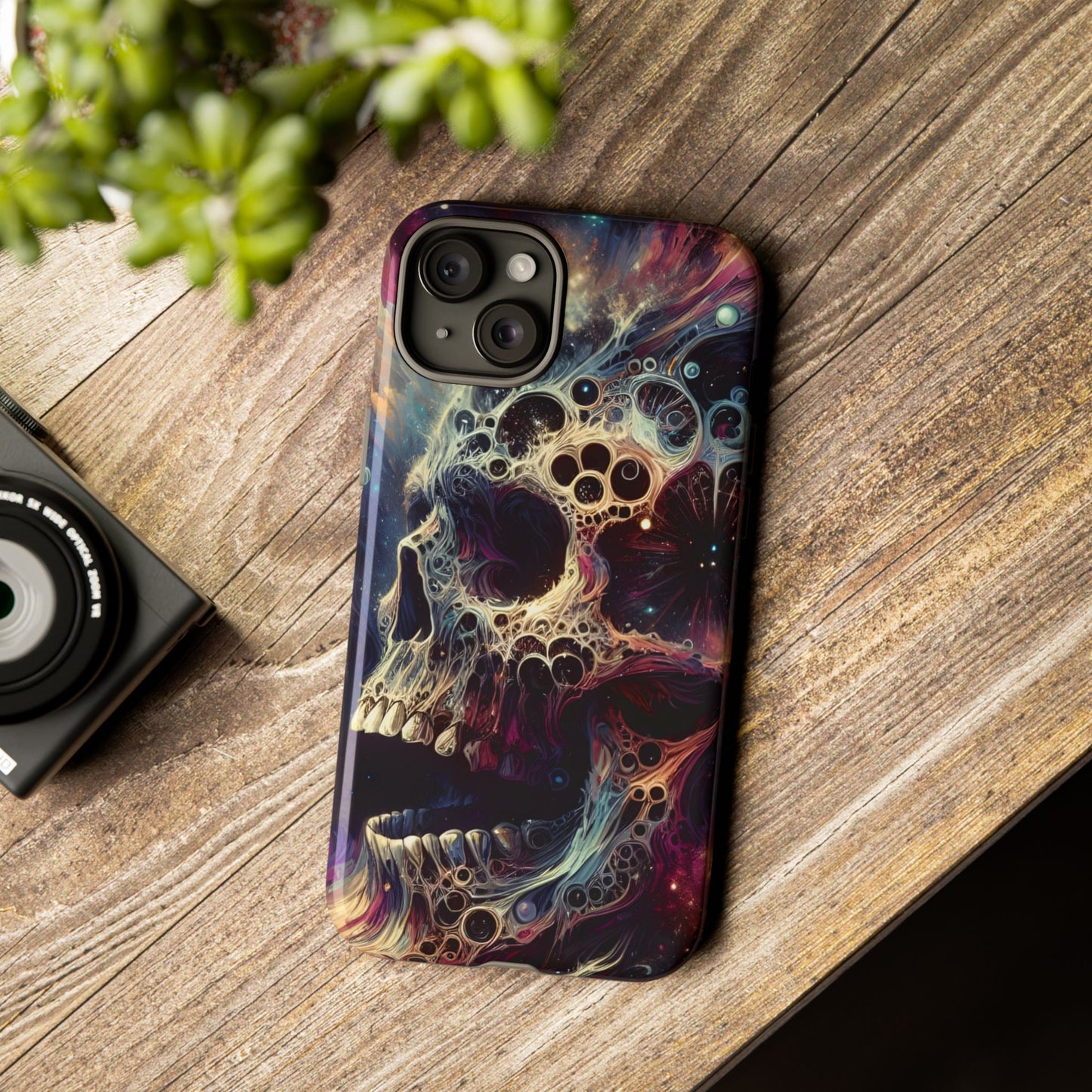 Cosmic Skullz Phone Case