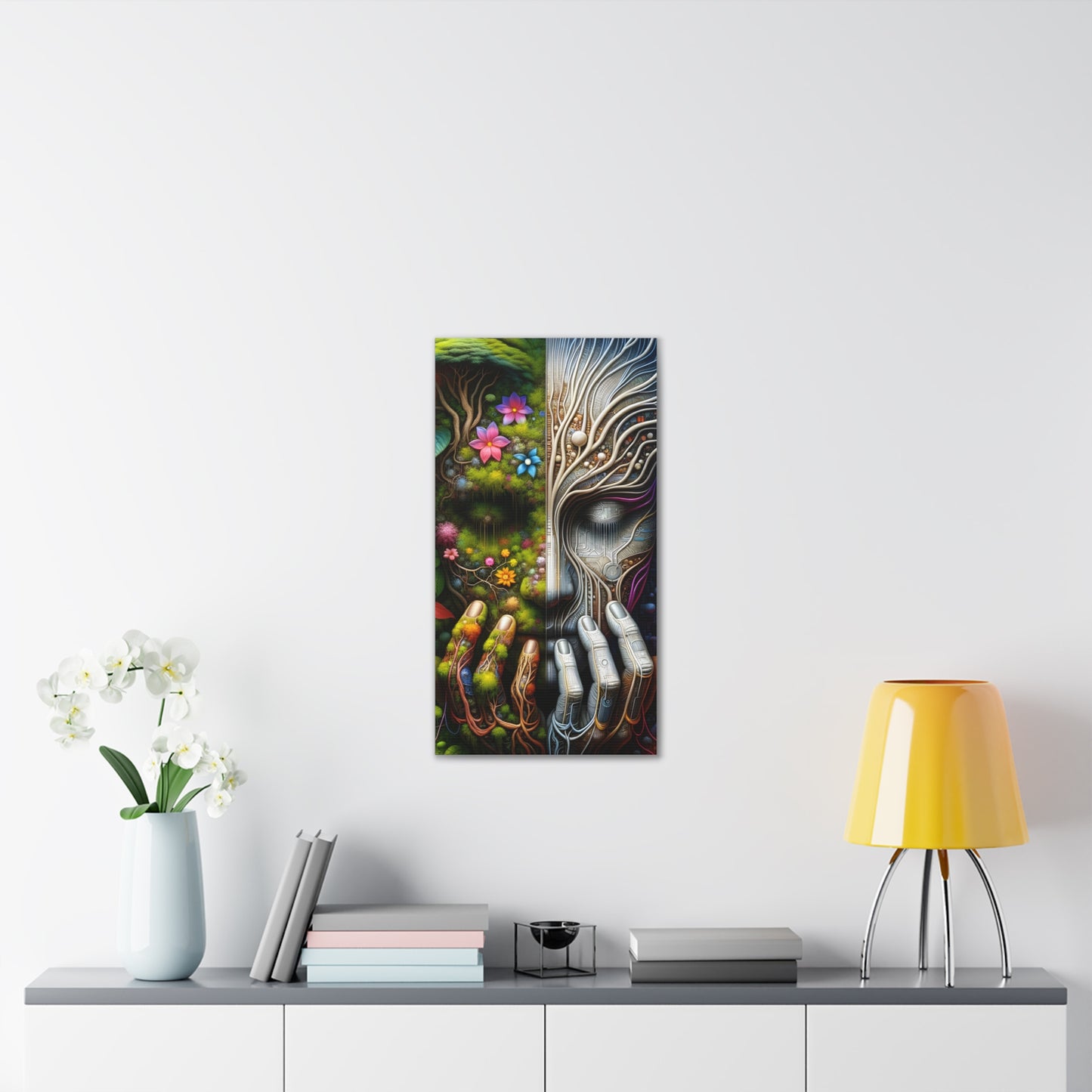 Duality Canvas Art - Stunning Stretched Wall Decor