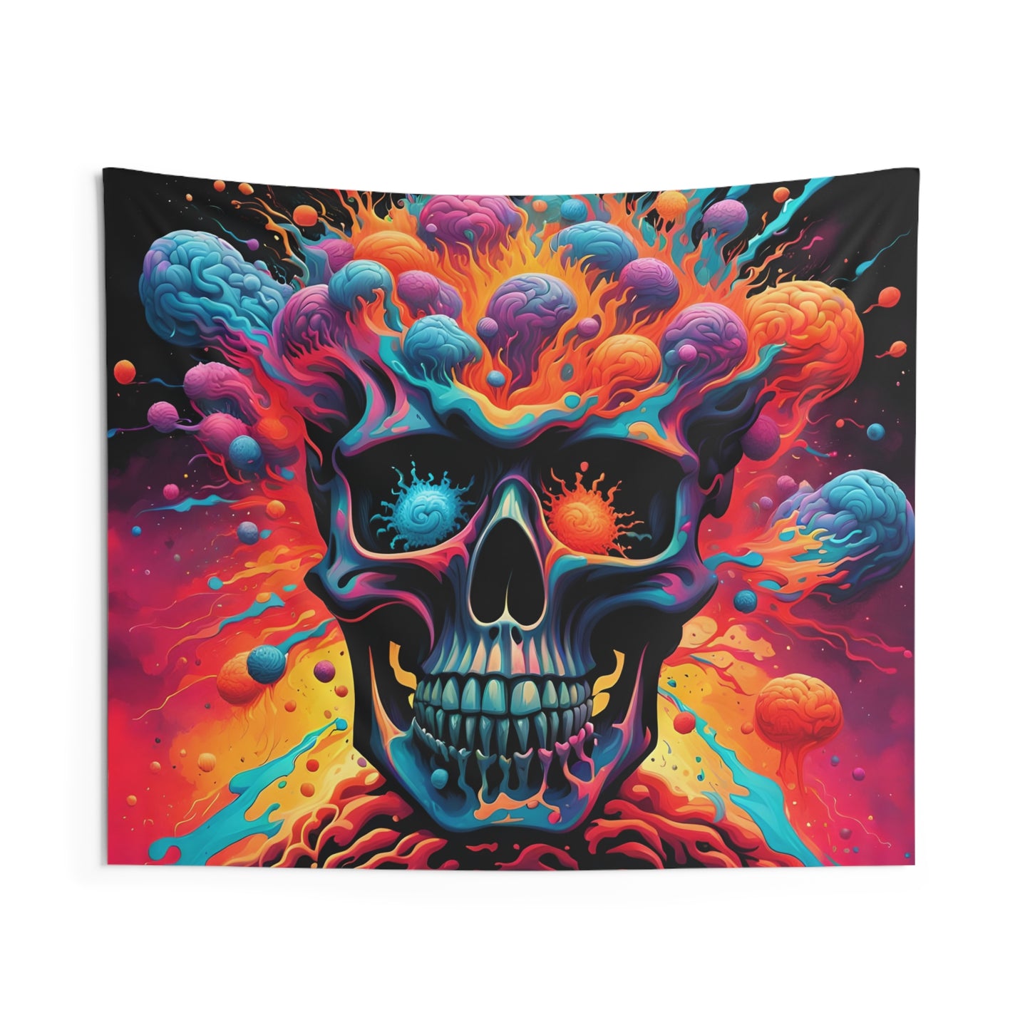 Mind Blown Indoor Wall Tapestries