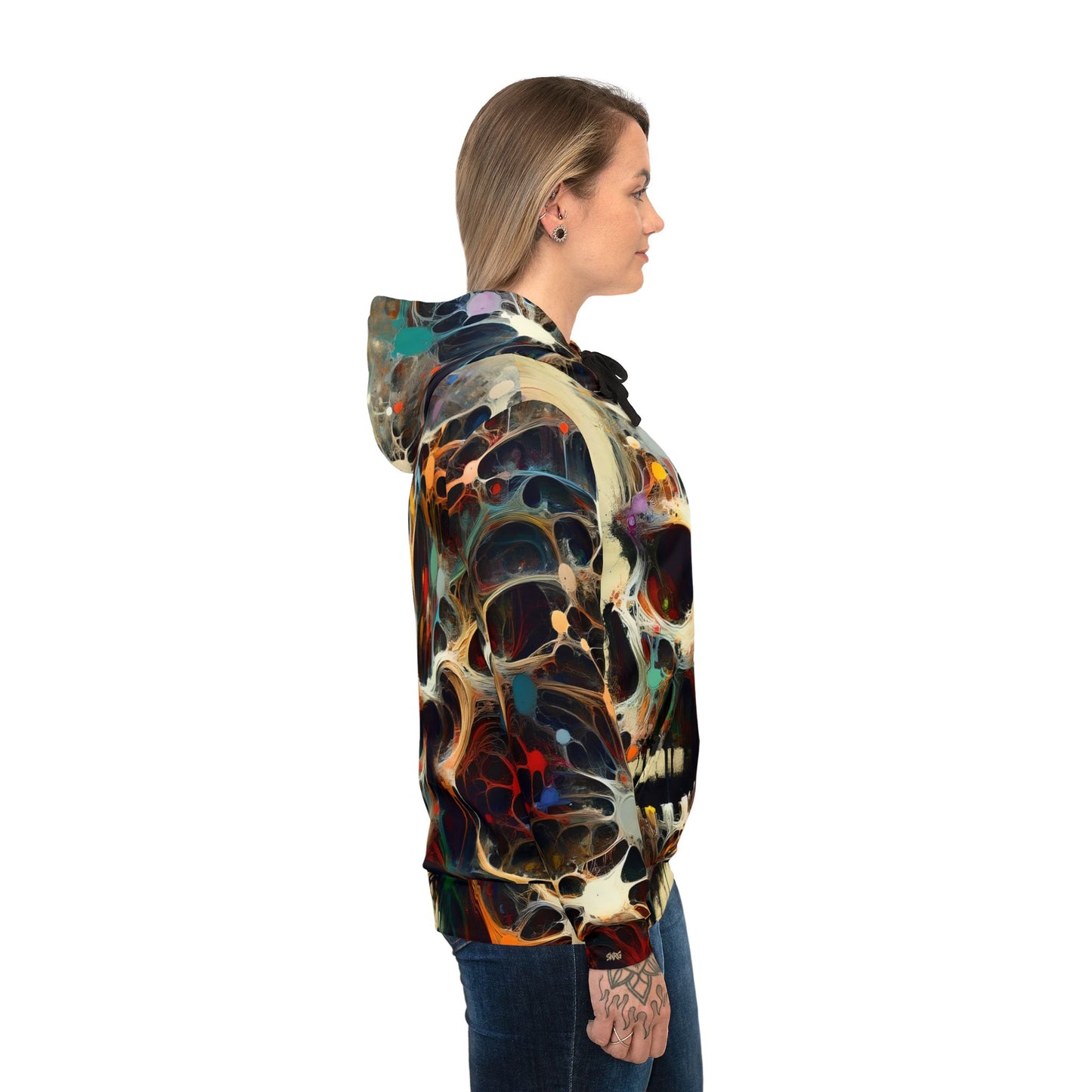 Neural Zombie Athletic Hoodie