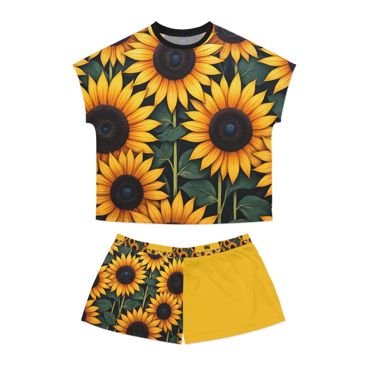 Women's Sunflowerz Short Pajama Set