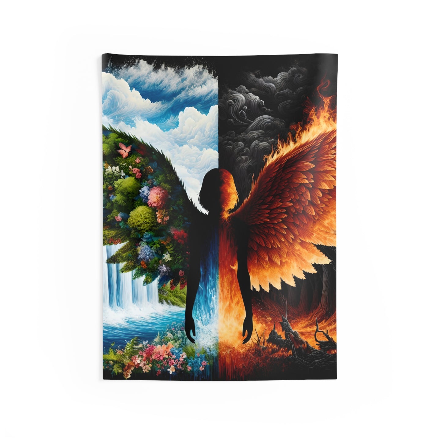 Angelz & Demonz Indoor Wall Tapestry