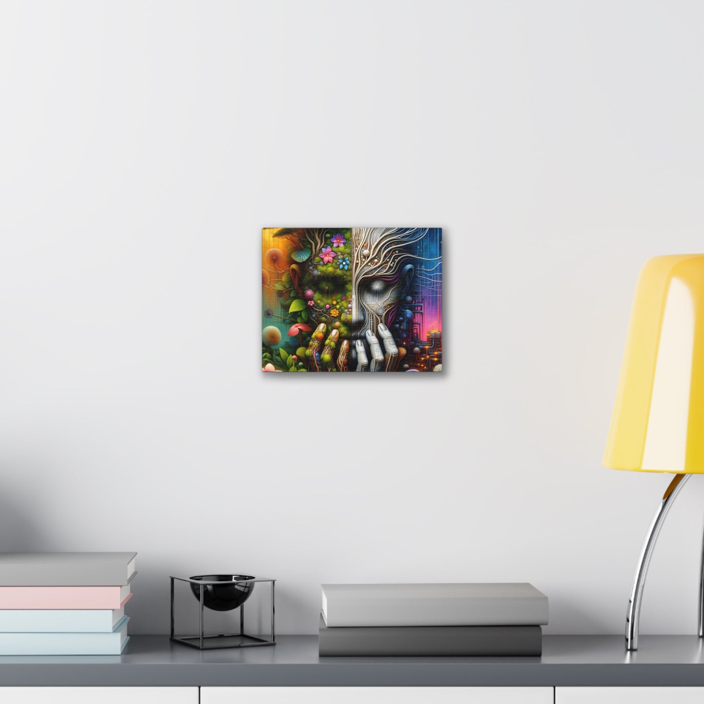 Duality Canvas Art - Stunning Stretched Wall Decor
