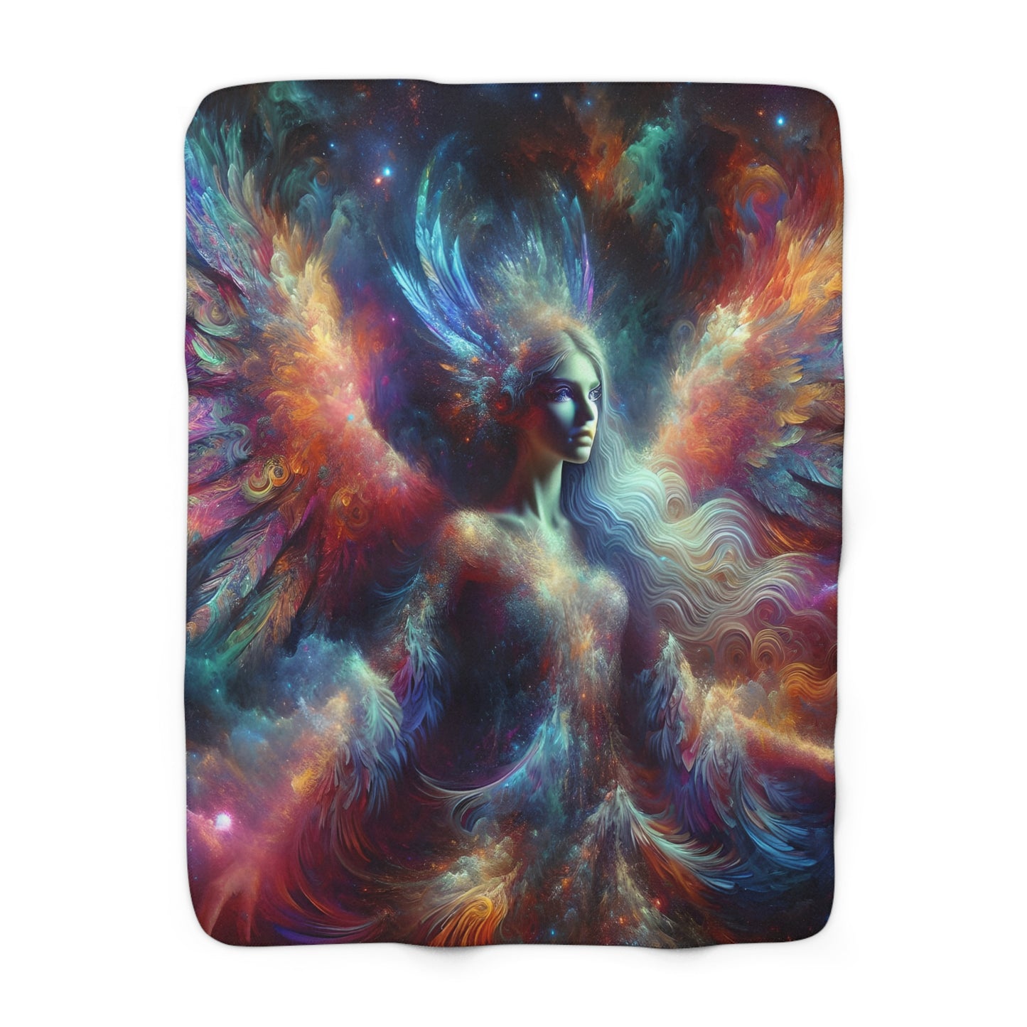 Angelz & Demonz Sherpa Fleece Blanket