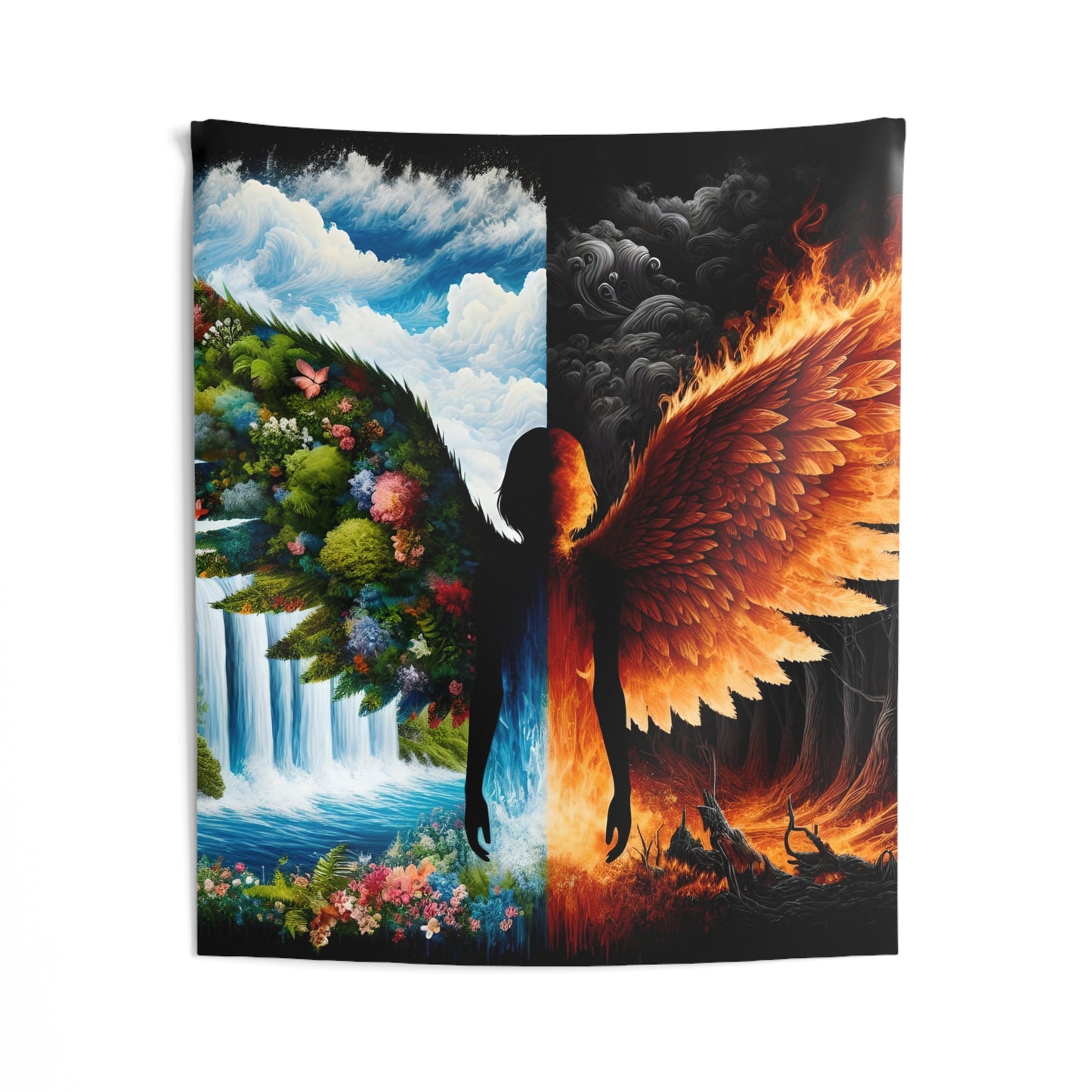 Angelz & Demonz Indoor Wall Tapestry