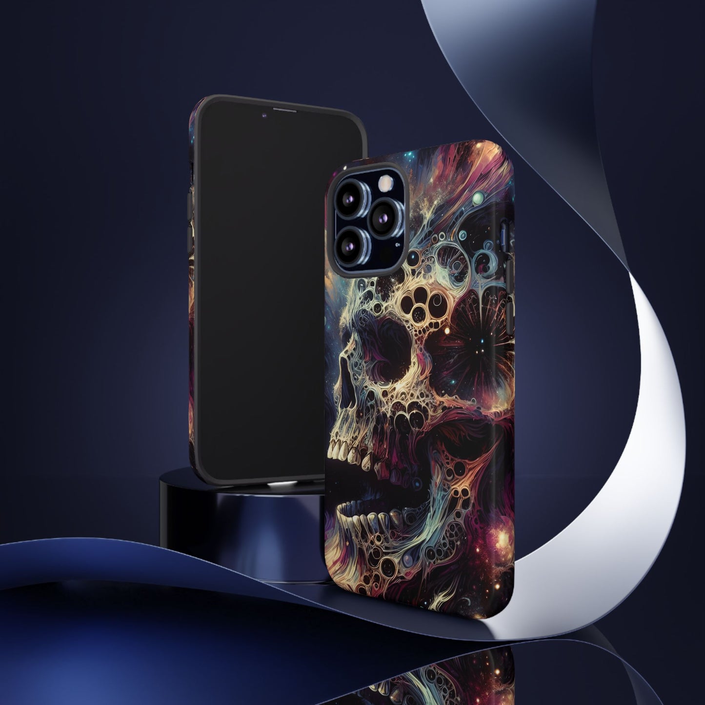 Cosmic Skullz Phone Case