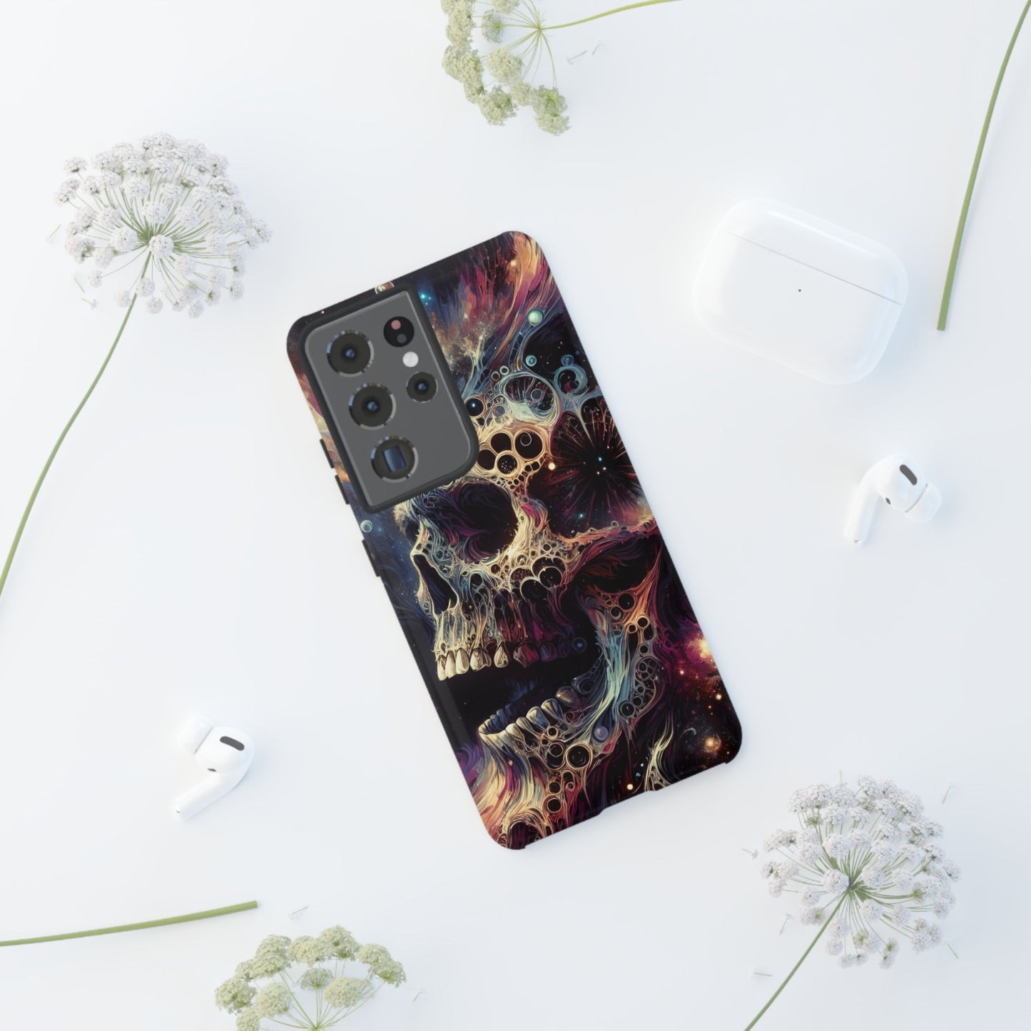 Cosmic Skullz Phone Case