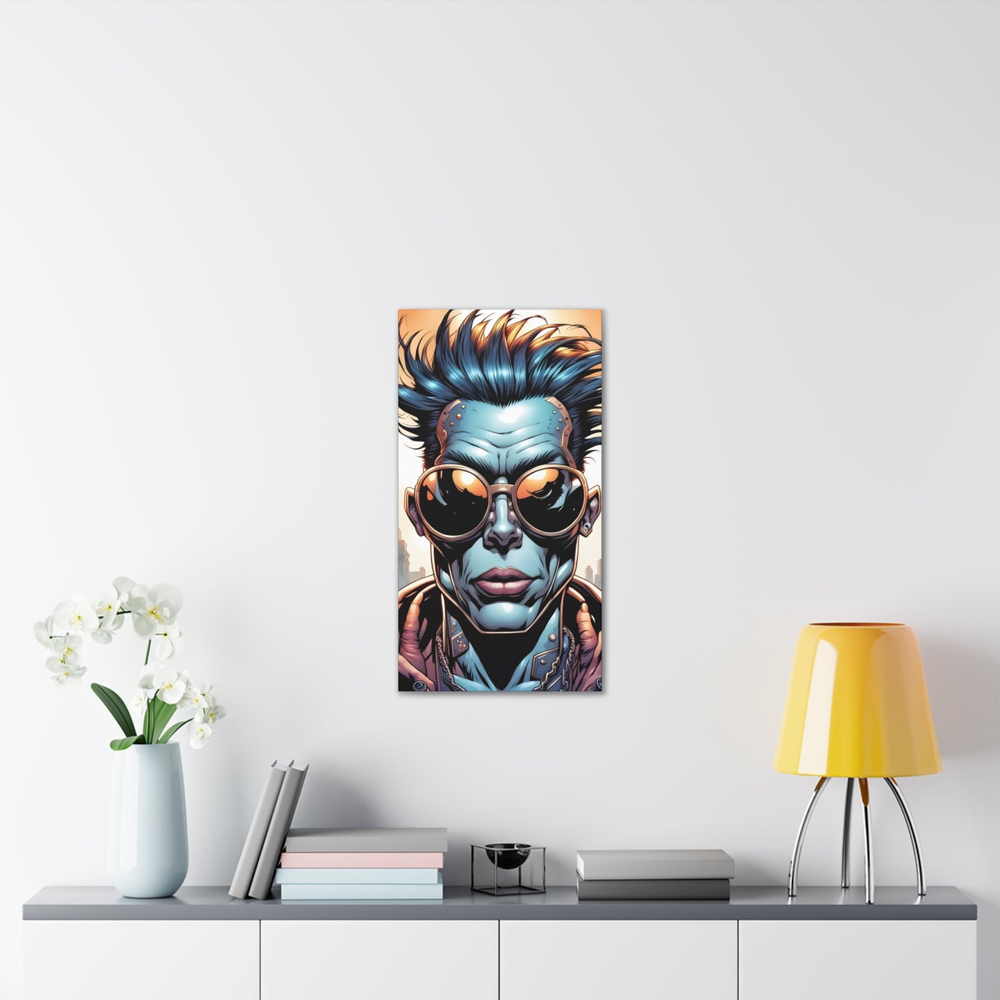 Punkz Canvas Stretched, 0.75"