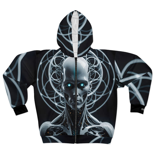 Cybernetx Unisex Zip Hoodie