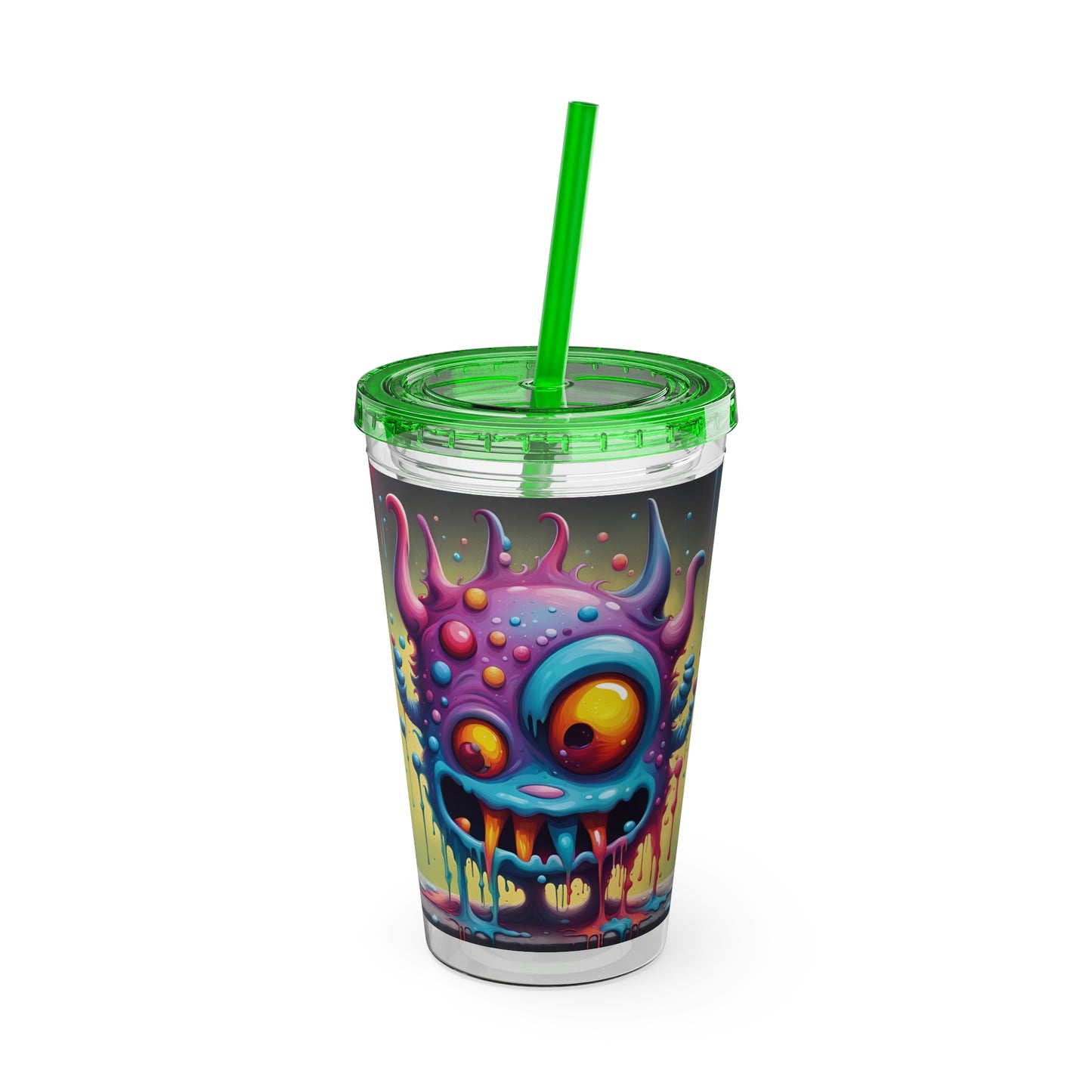 Wacky Tumbler with Straw, 16oz