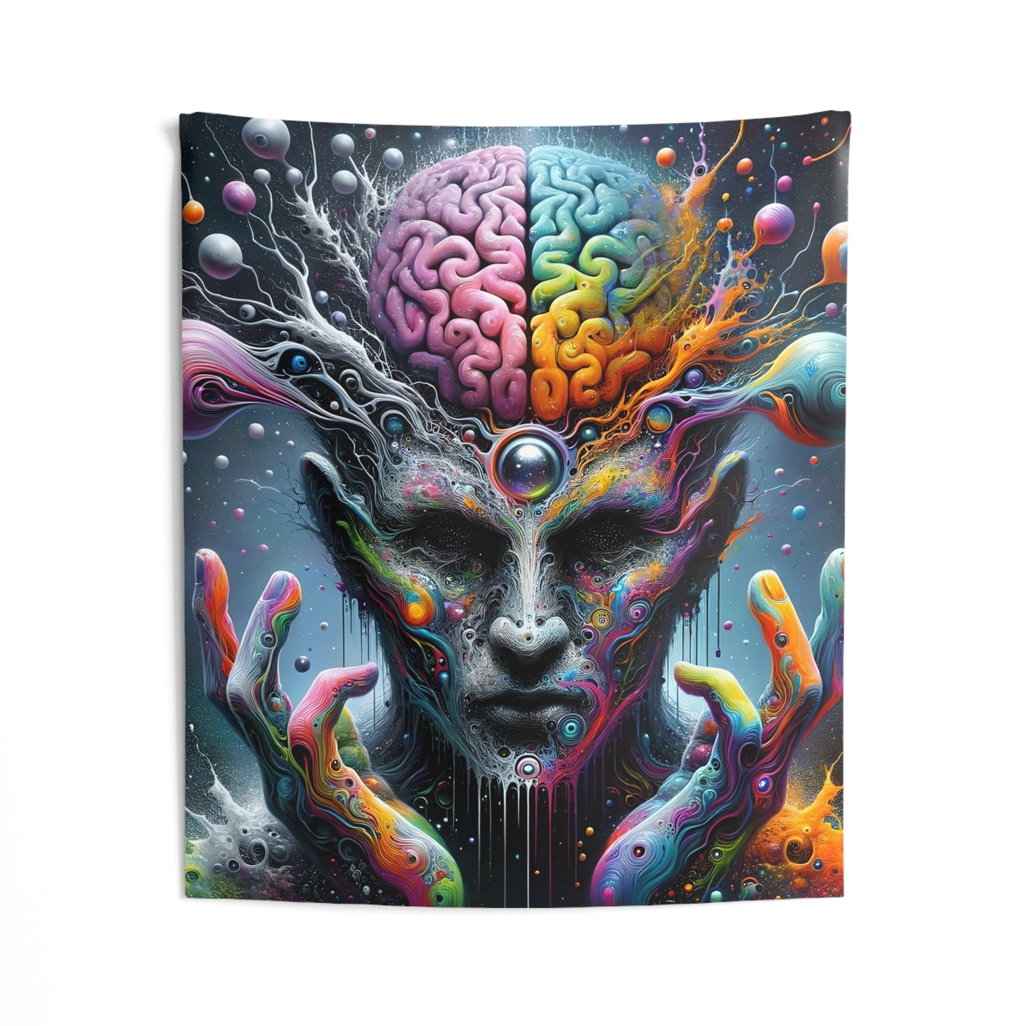 Mind Blown Indoor Wall Tapestry