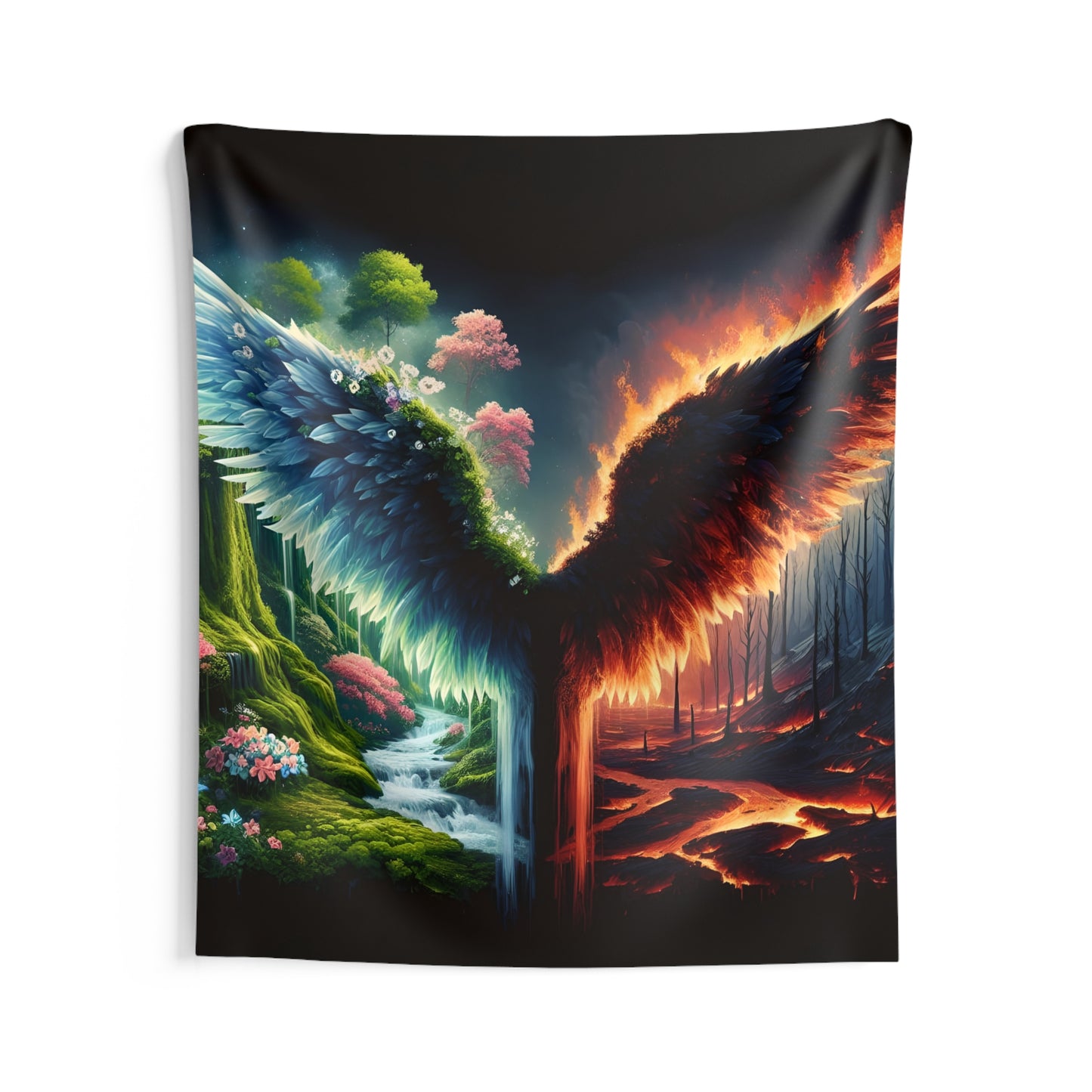 Angelz & Demonz Indoor Wall Tapestry