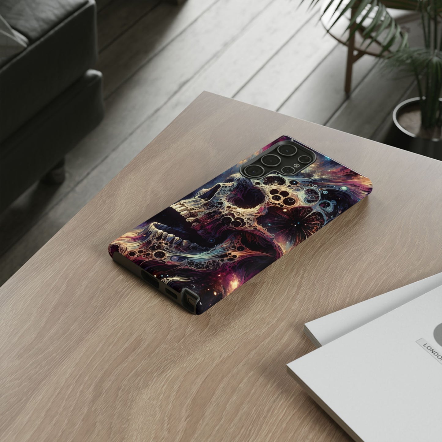 Cosmic Skullz Phone Case