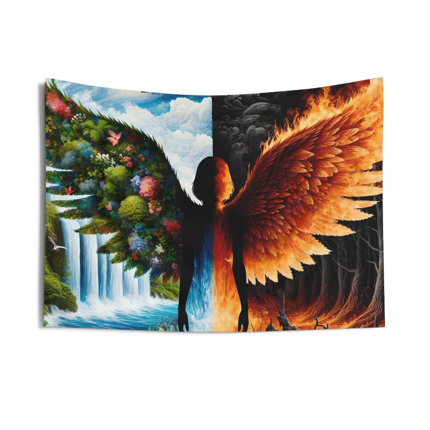 Angelz & Demonz Indoor Wall Tapestry