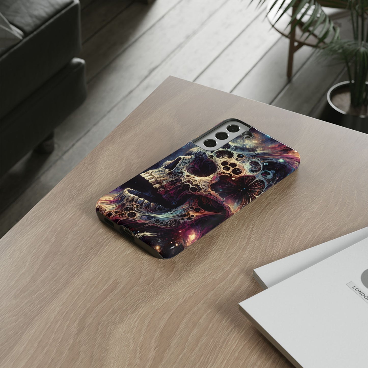 Cosmic Skullz Phone Case