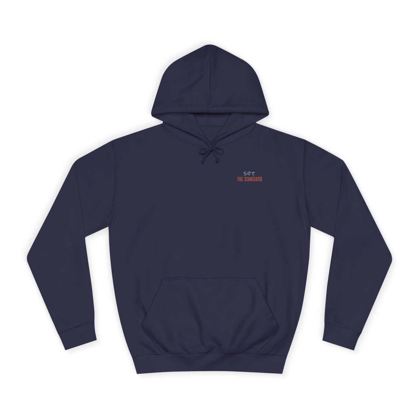 SNRG Unisex Hoodie - Set the Standard, Sweatshirt, Hooded Jacket, Casual Pullover, Trendy Apparel, Outerwear, Hoodie