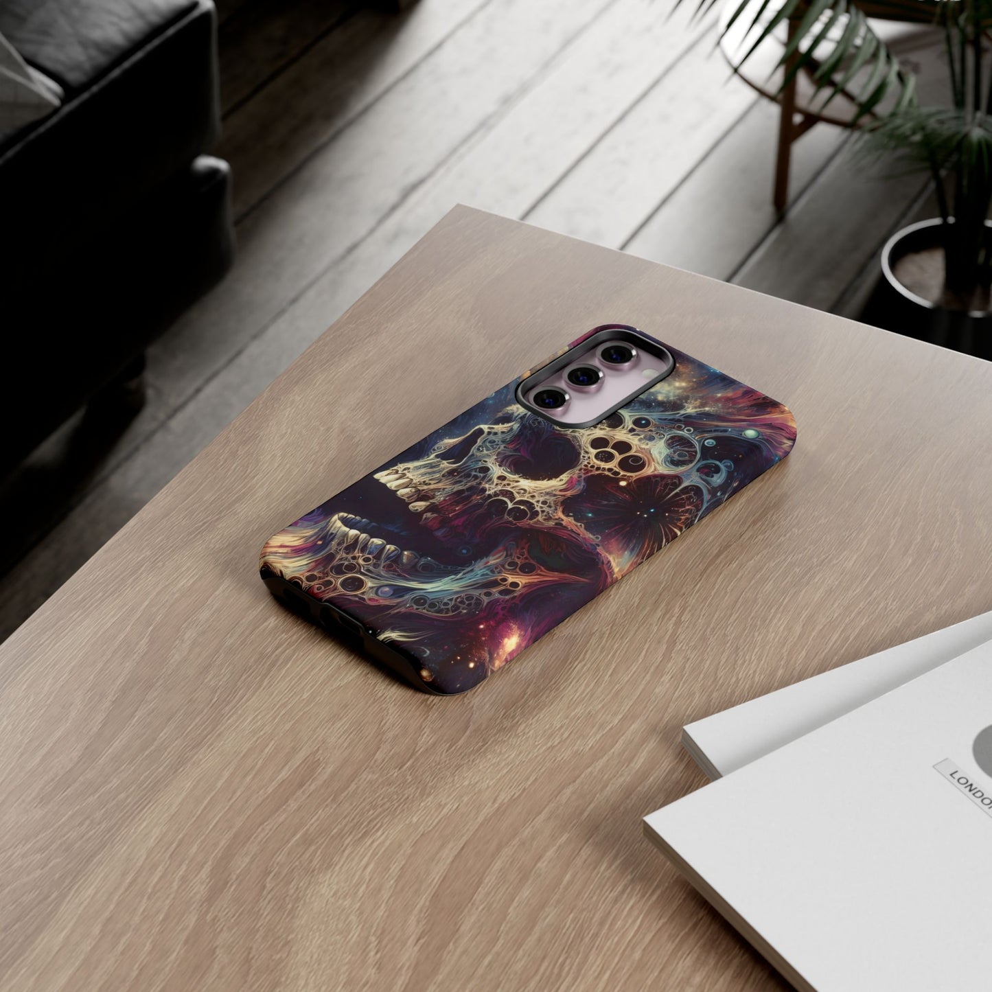 Cosmic Skullz Phone Case