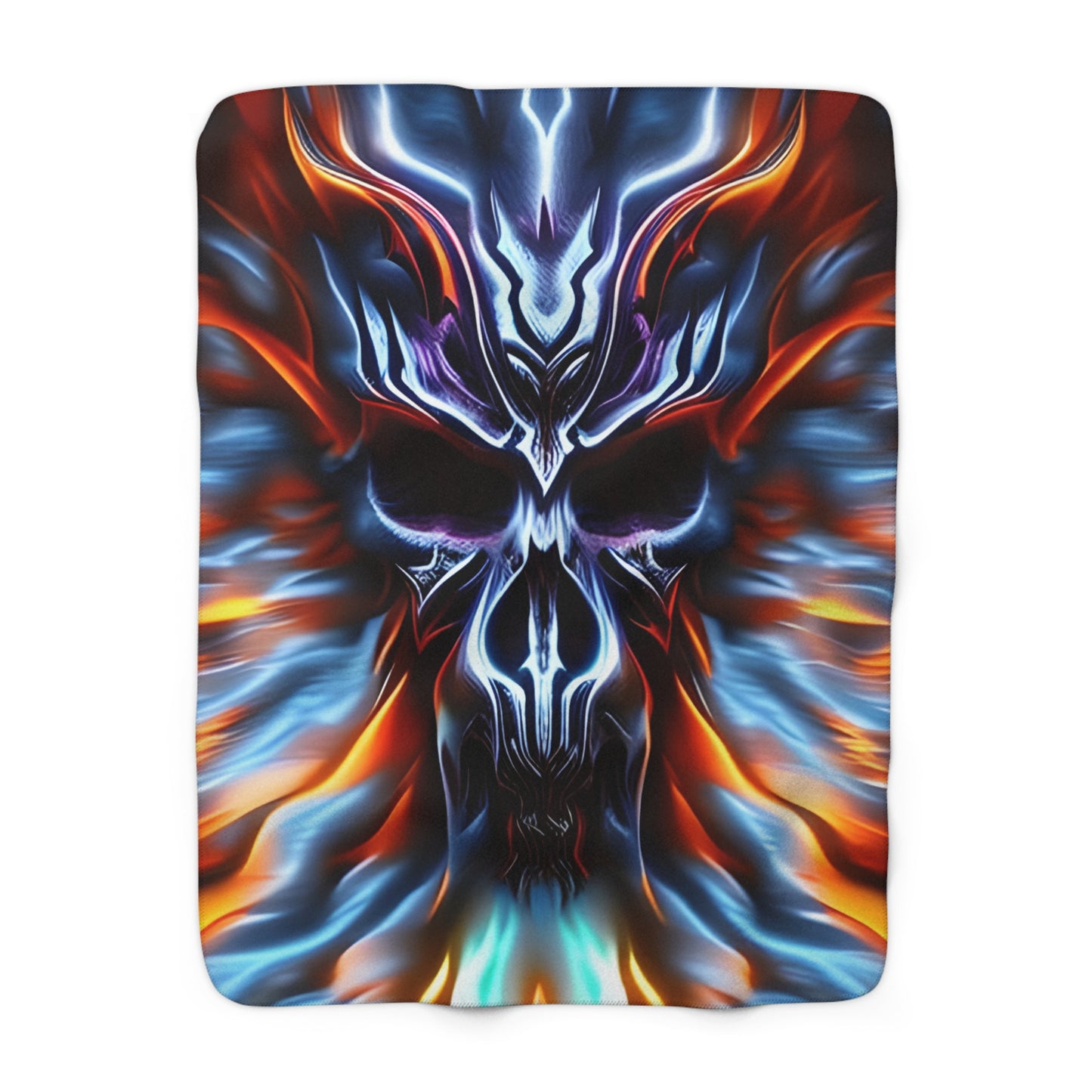 Angelz & Demonz Sherpa Fleece Blanket