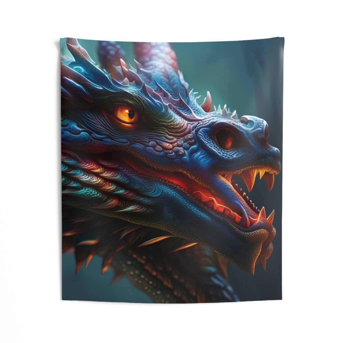 Dragonz Indoor Wall Tapestry, Boho Wall Art, Wall Hanging Tapestry, Aesthetic Accessories