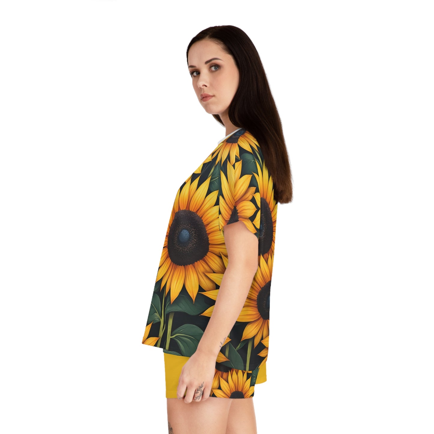 Women's Sunflowerz Short Pajama Set