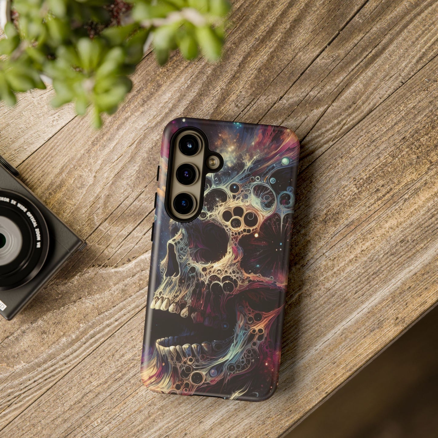 Cosmic Skullz Phone Case