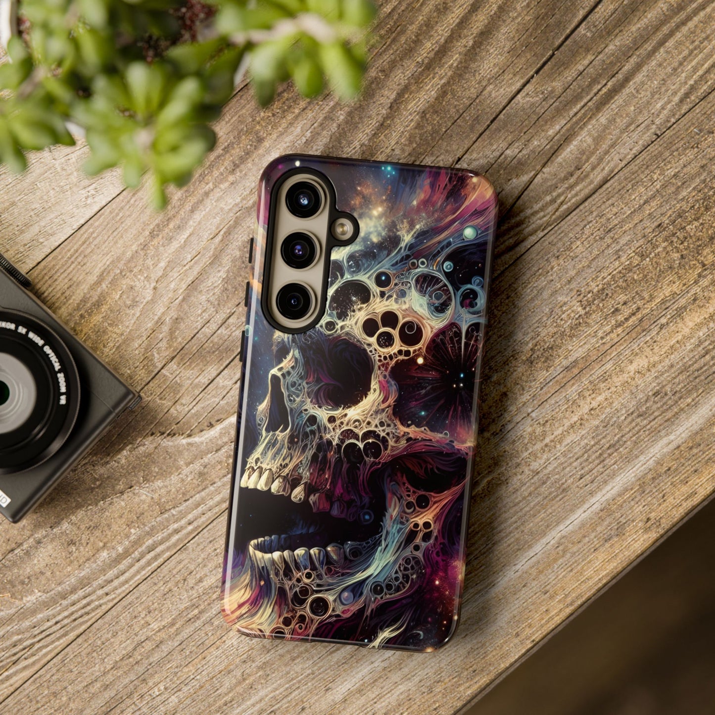 Cosmic Skullz Phone Case