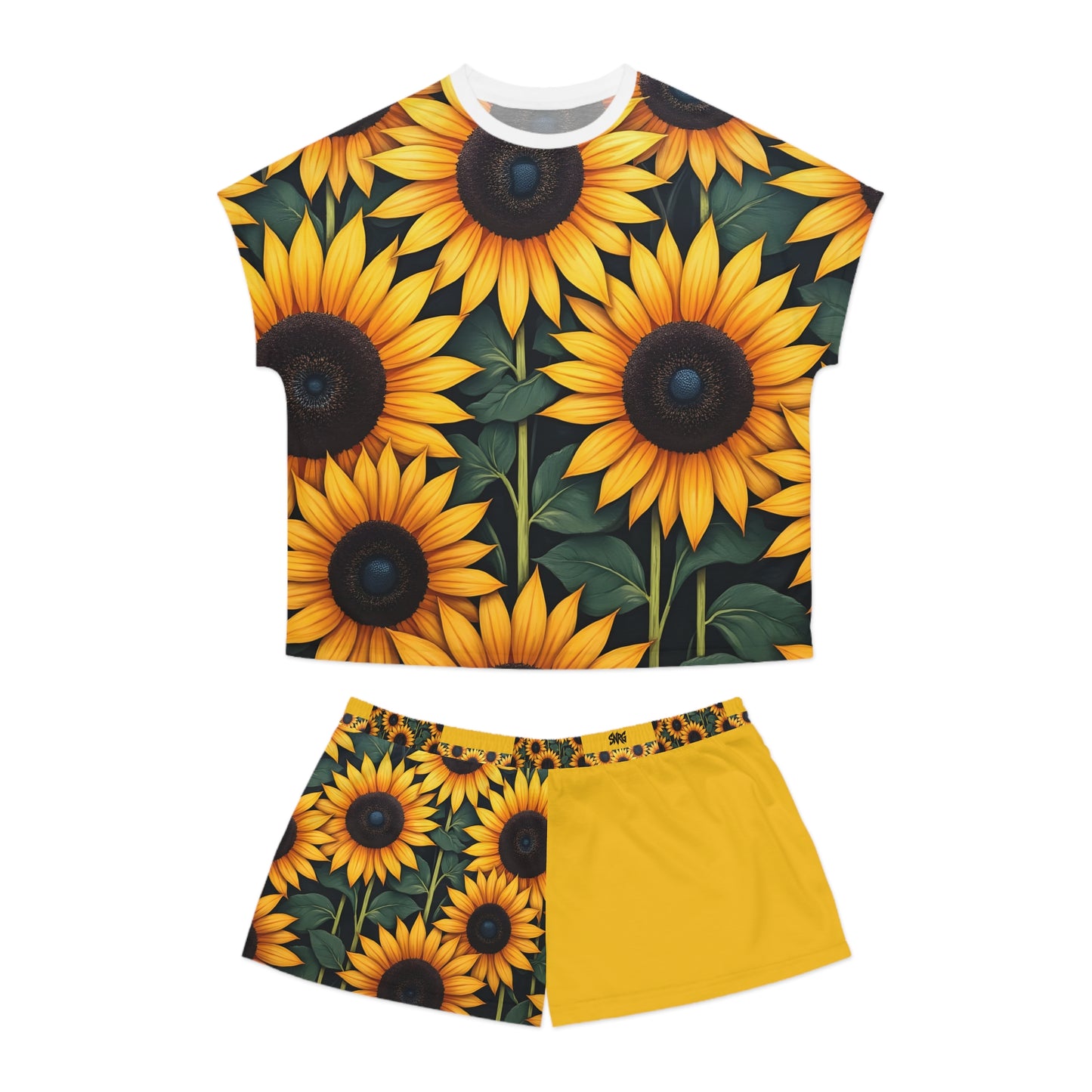 Women's Sunflowerz Short Pajama Set