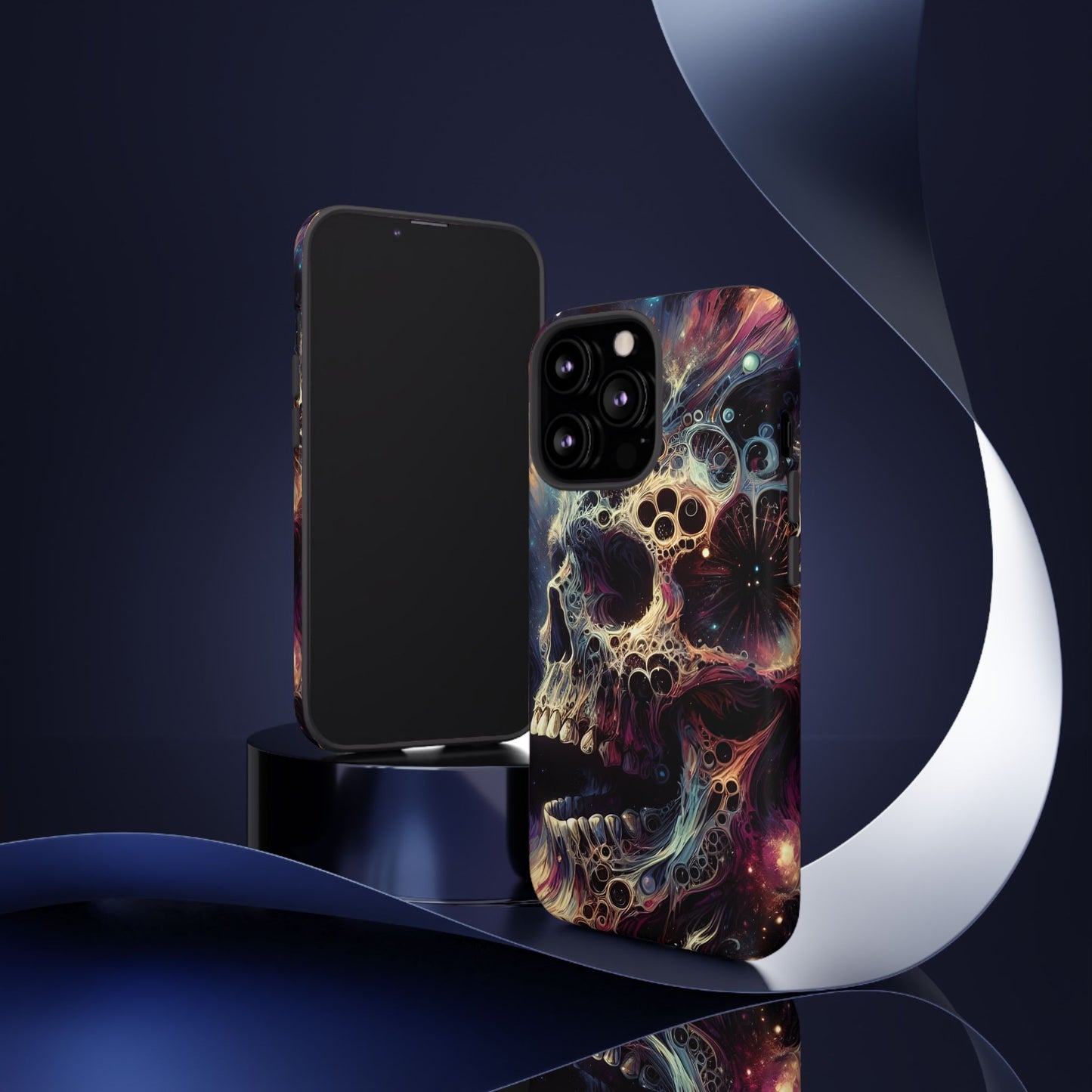 Cosmic Skullz Phone Case