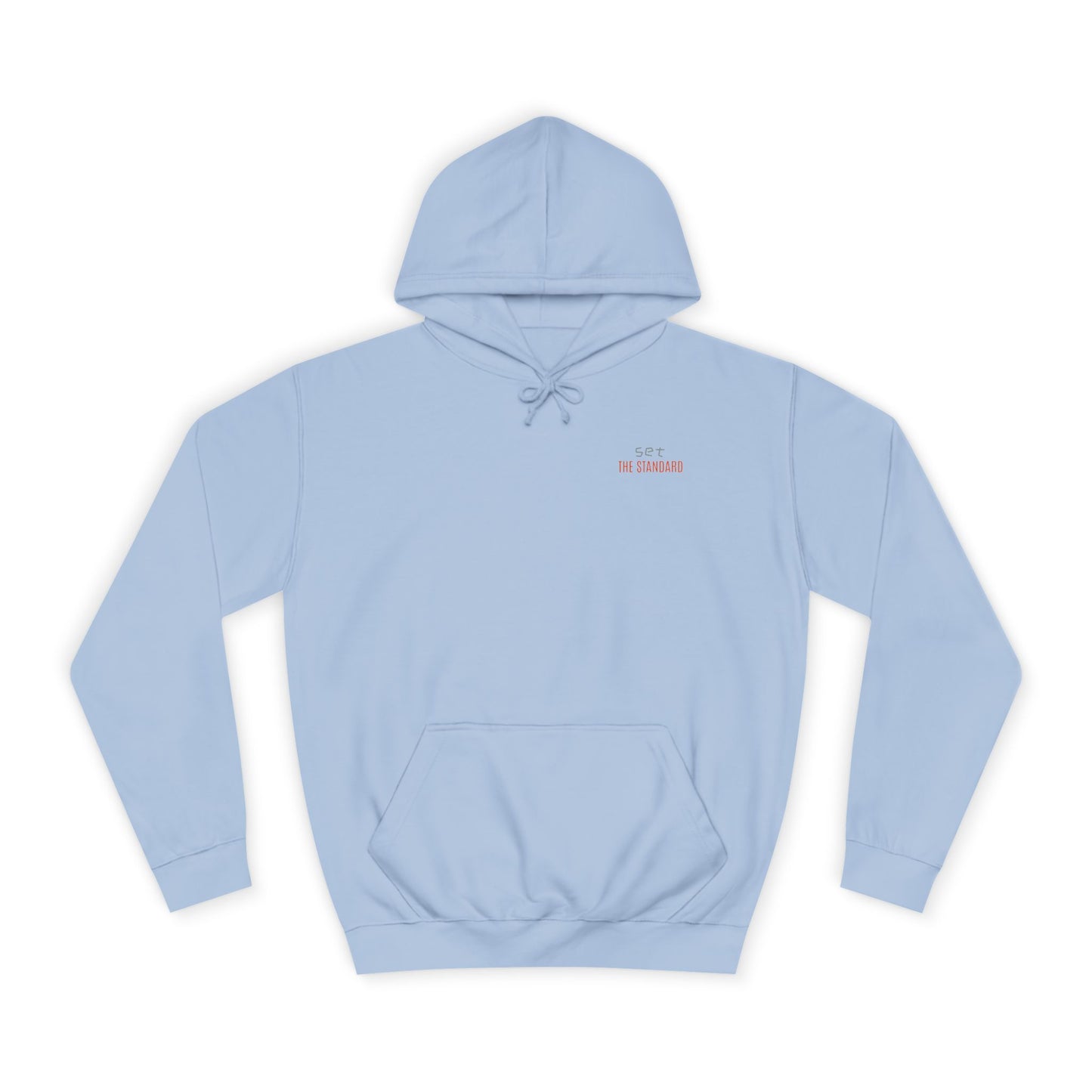 SNRG Unisex Hoodie - Set the Standard, Sweatshirt, Hooded Jacket, Casual Pullover, Trendy Apparel, Outerwear, Hoodie