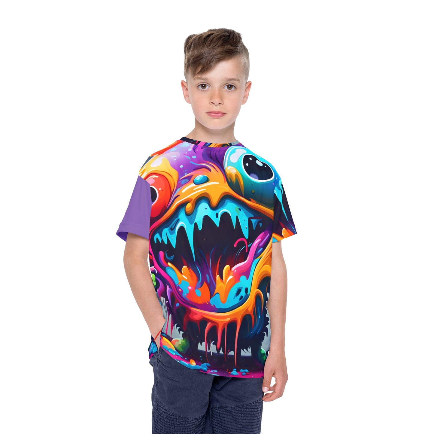 Wacky Style Kids Sports Jersey