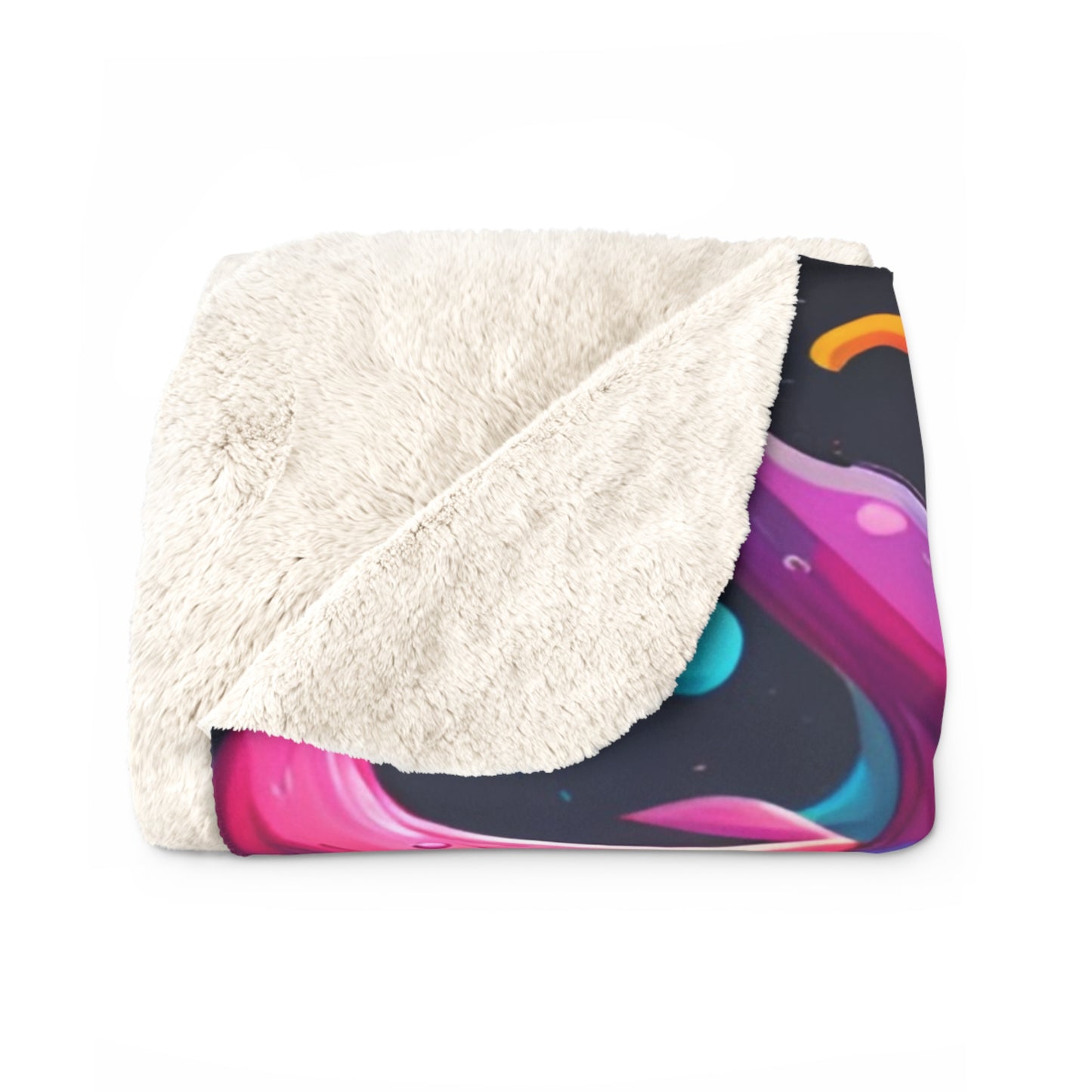 Wacky Sherpa Fleece Blanket