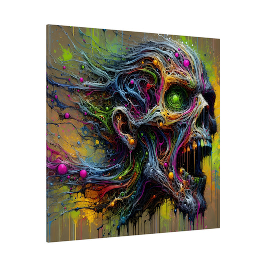 Neural Zombie Matte Canvas, Stretched, 0.75"