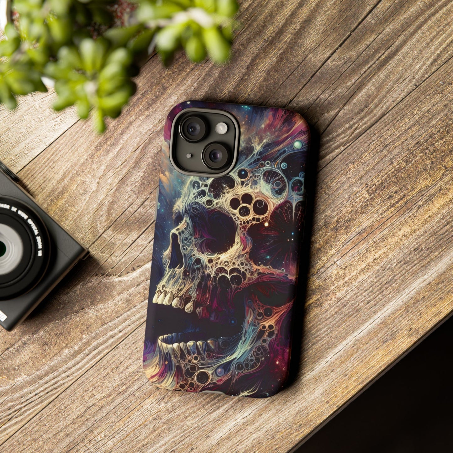 Cosmic Skullz Phone Case