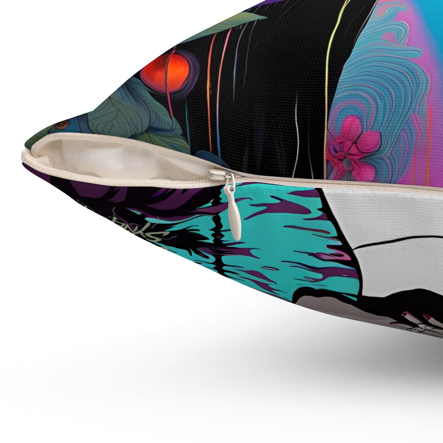 Sunsplash Square Pillow