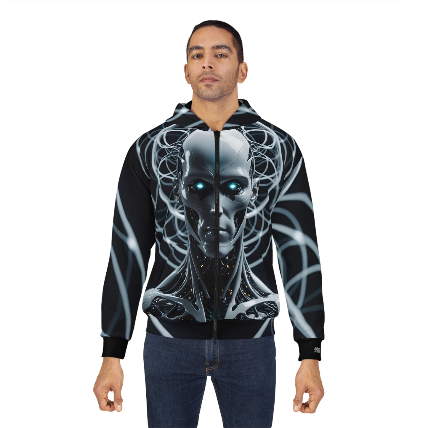 Cybernetx Unisex Zip Hoodie