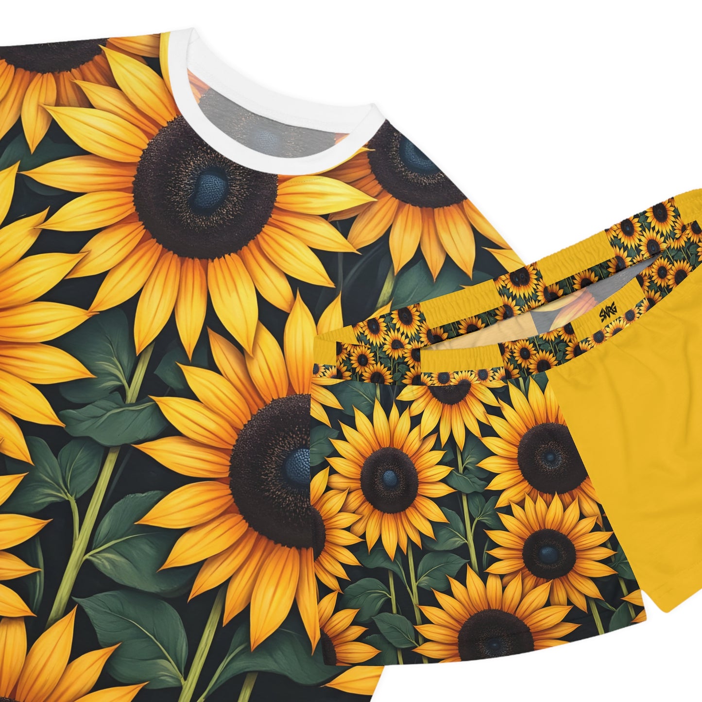 Women's Sunflowerz Short Pajama Set