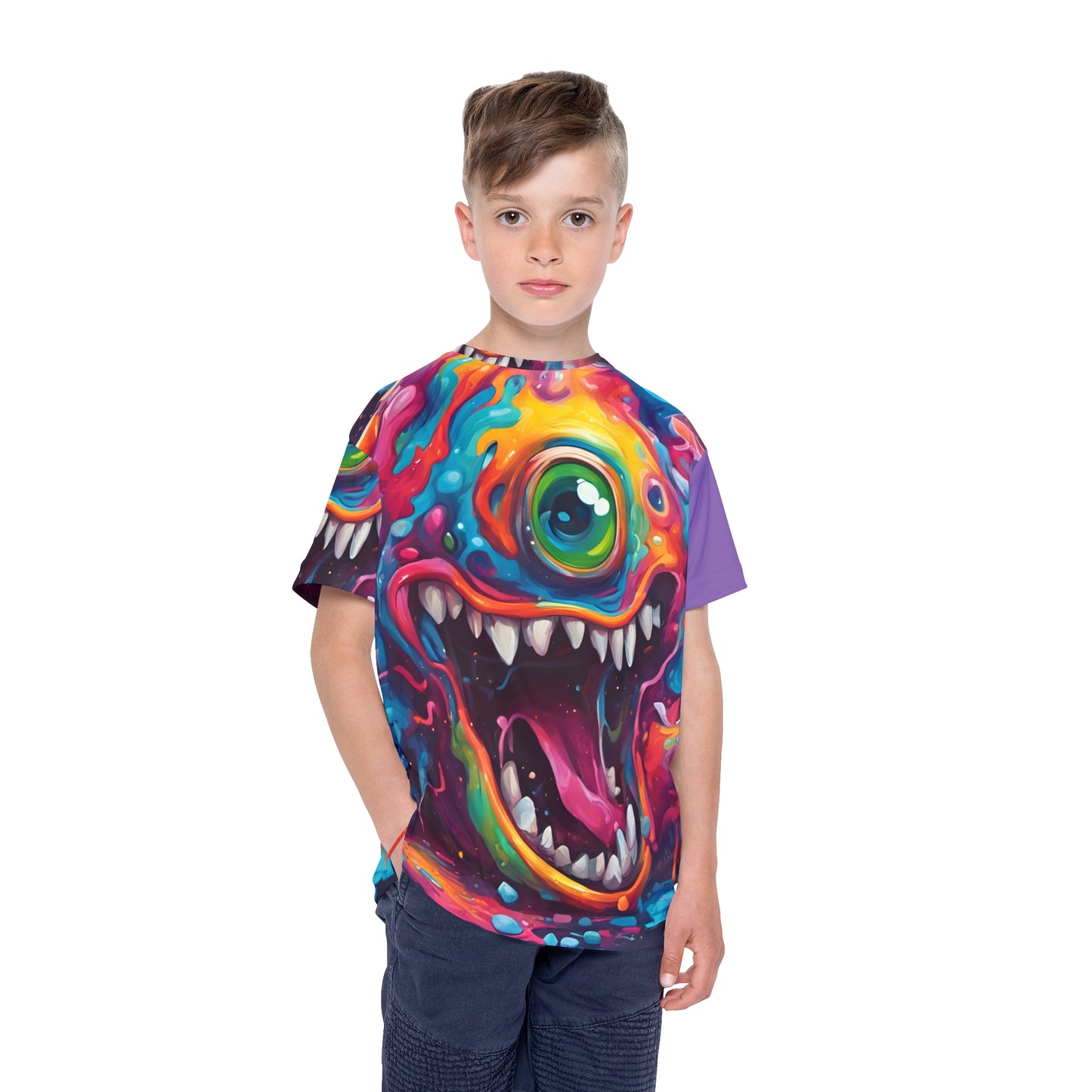 Wacky Style Kids Sports Jersey