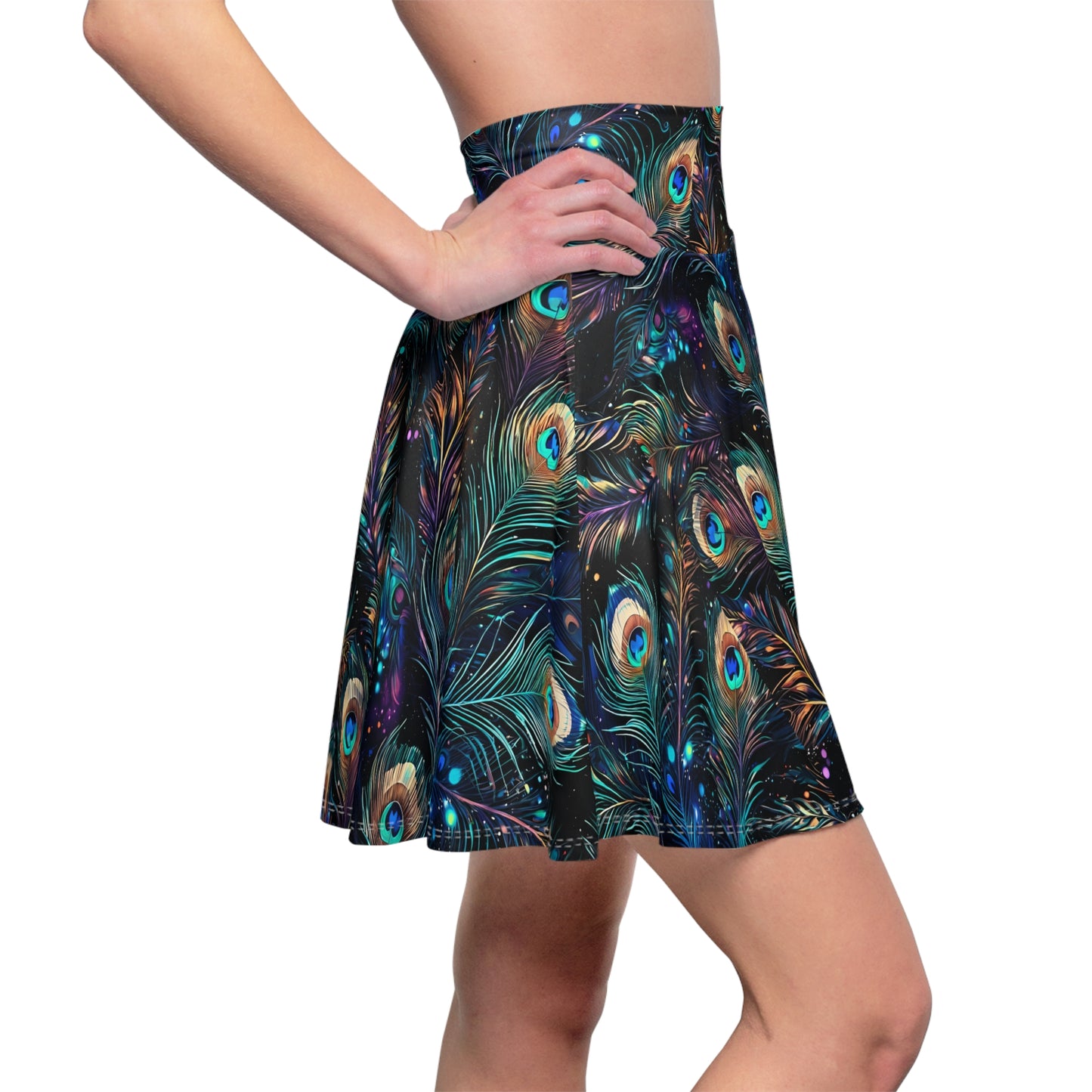 Peacock Women's Skater Skirt