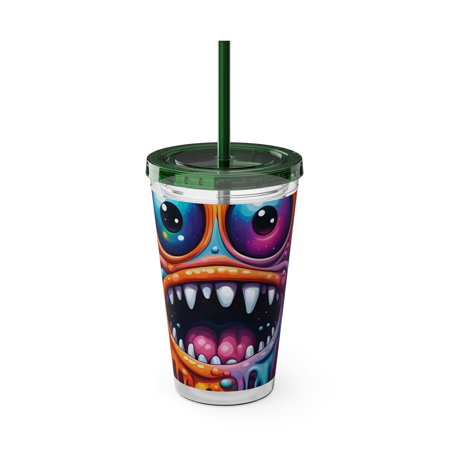 Wacky Tumbler with Straw, 16oz