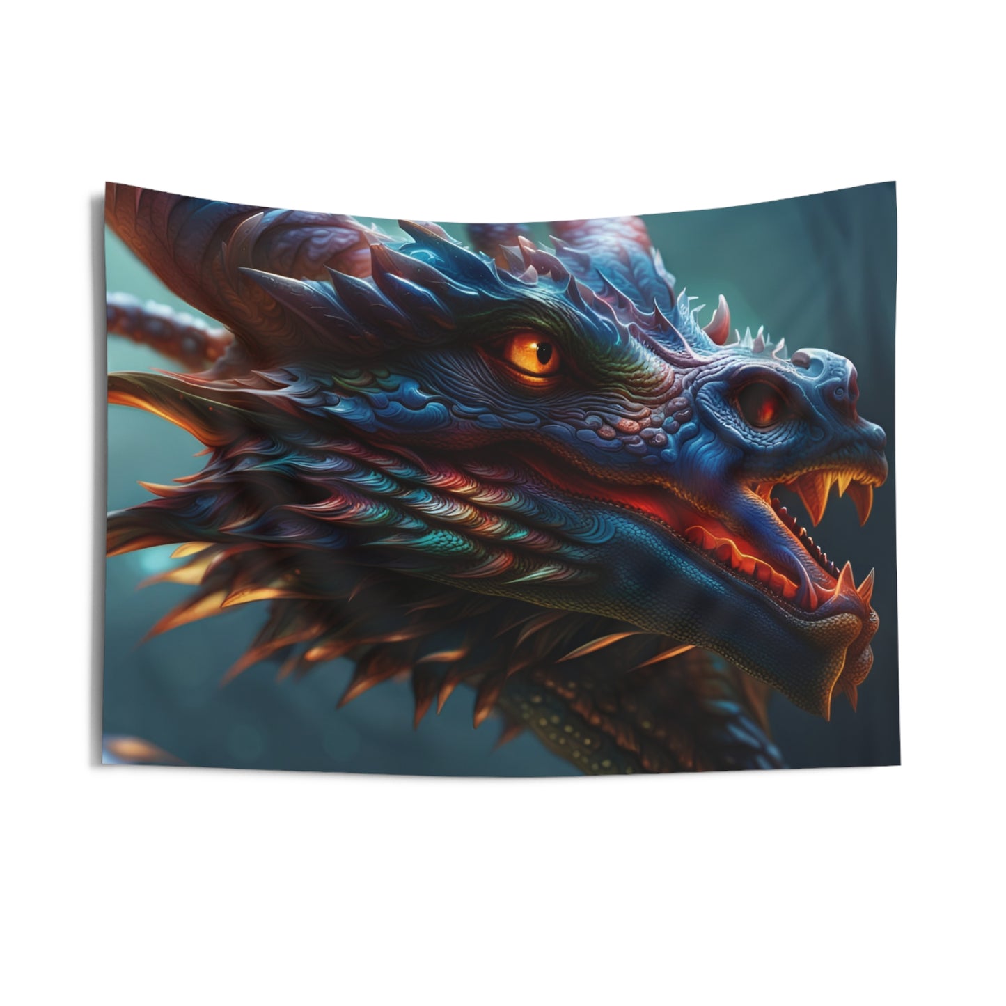 Dragonz Indoor Wall Tapestry, Boho Wall Art, Wall Hanging Tapestry, Aesthetic Accessories