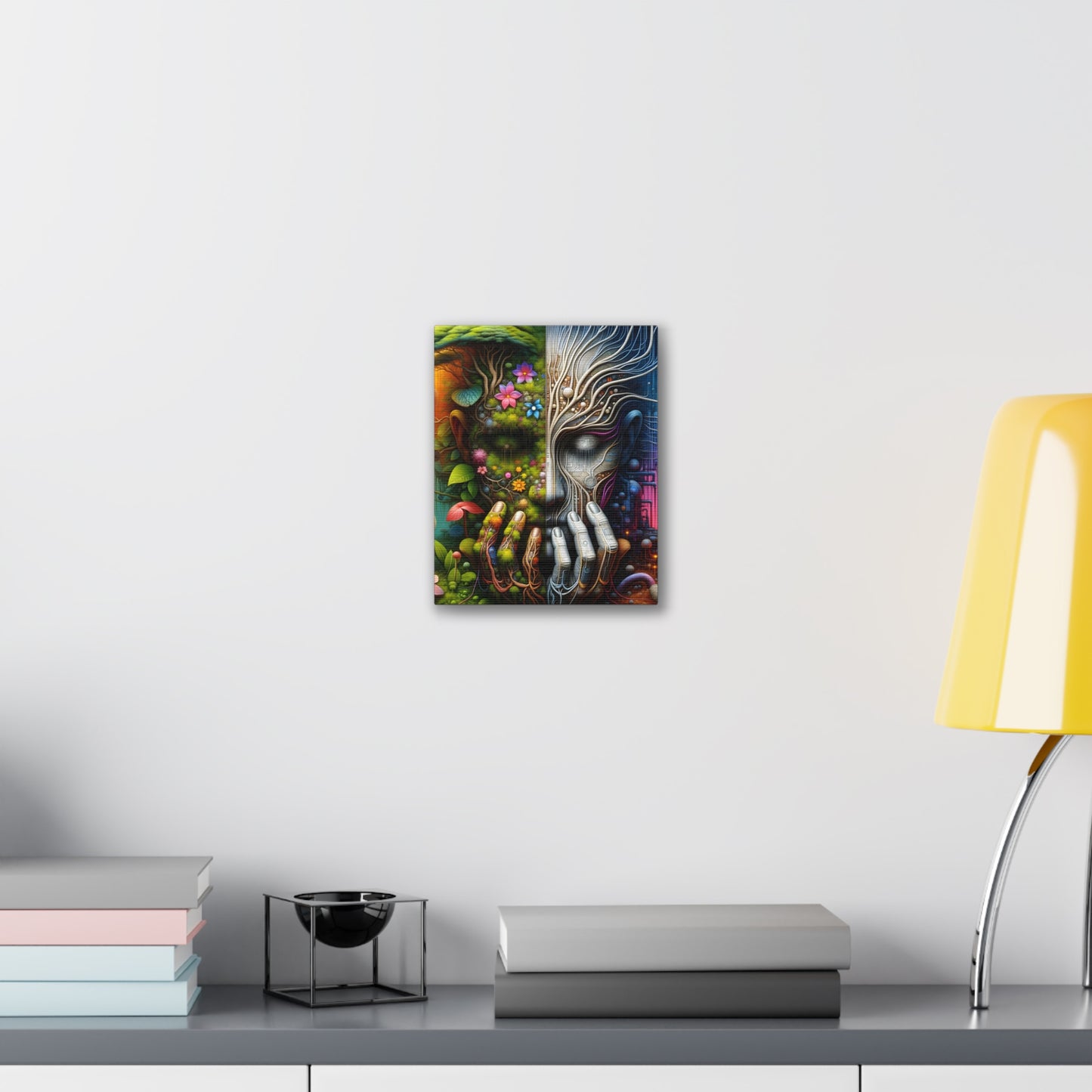 Duality Canvas Art - Stunning Stretched Wall Decor