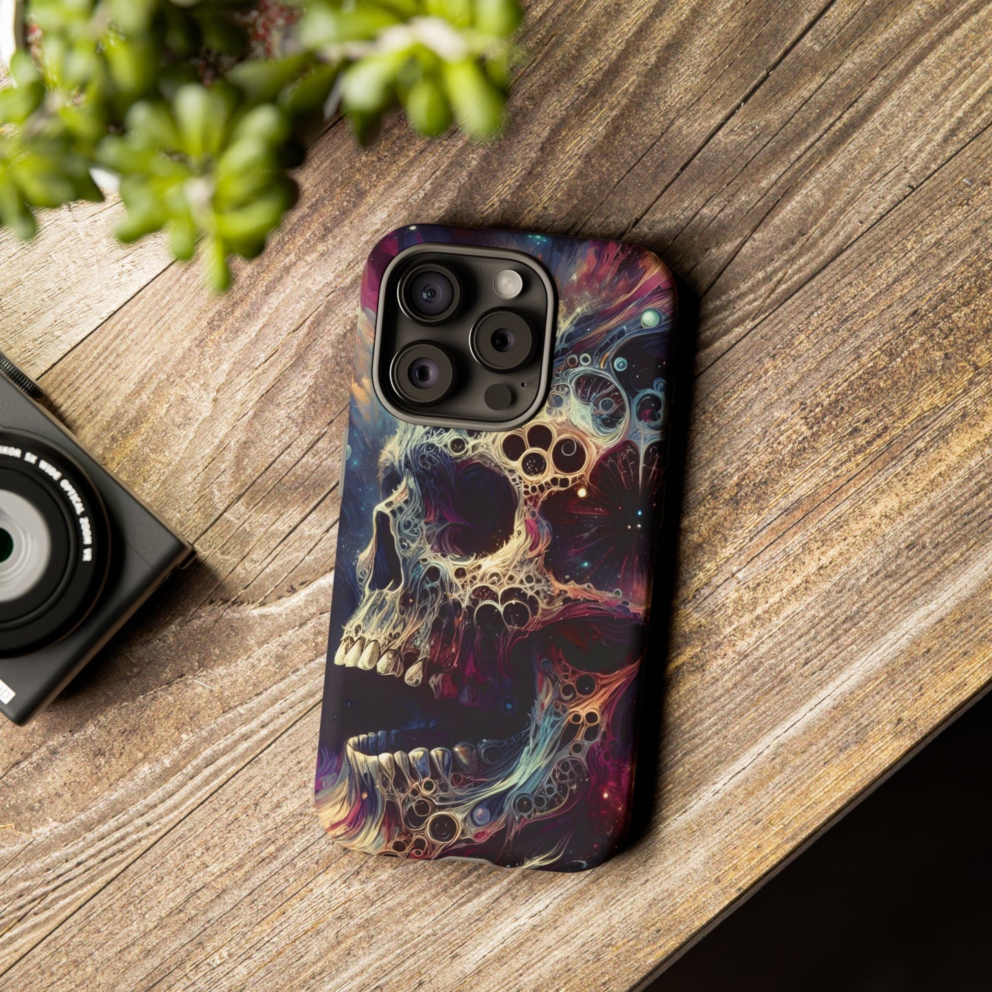 Cosmic Skullz Phone Case