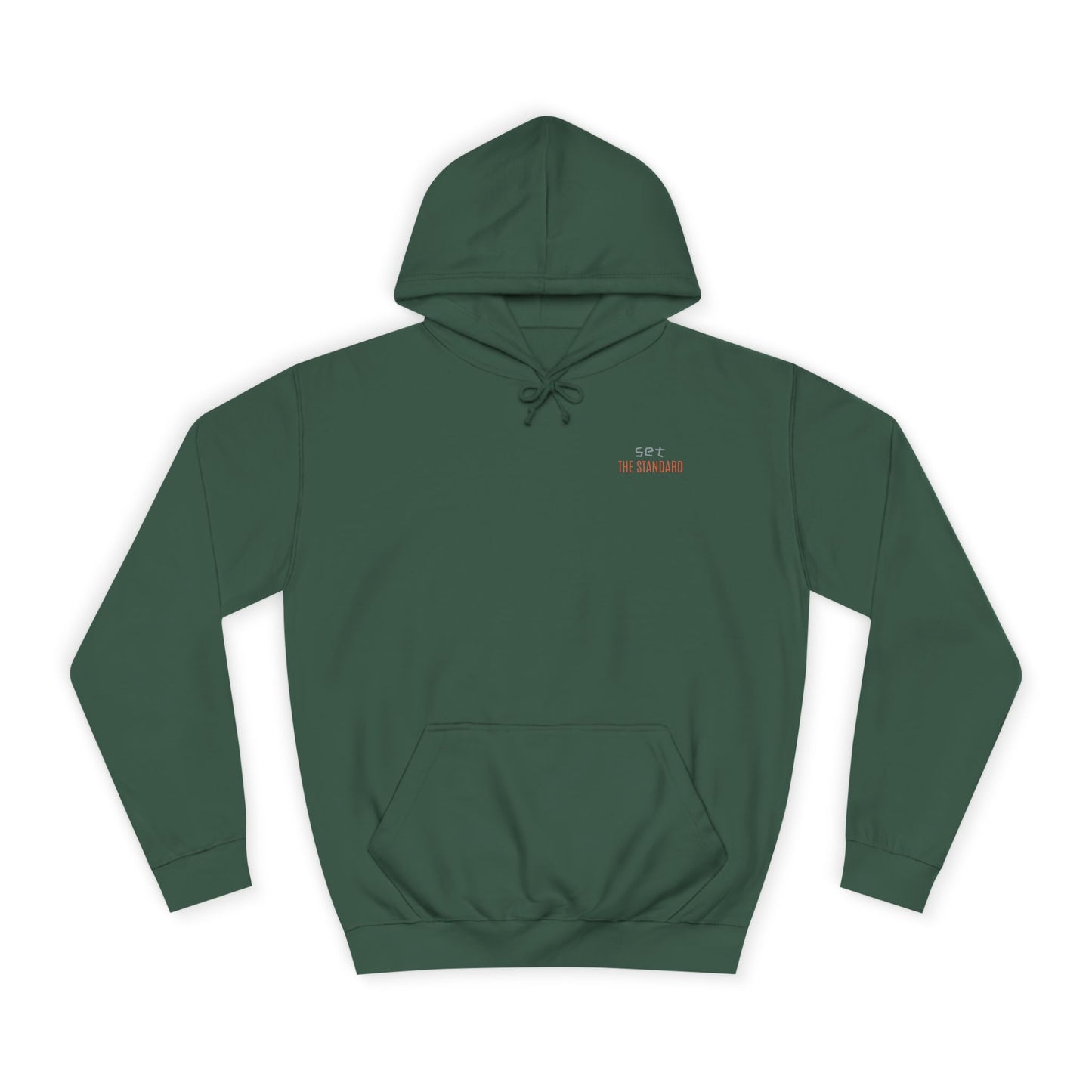 SNRG Unisex Hoodie - Set the Standard, Sweatshirt, Hooded Jacket, Casual Pullover, Trendy Apparel, Outerwear, Hoodie