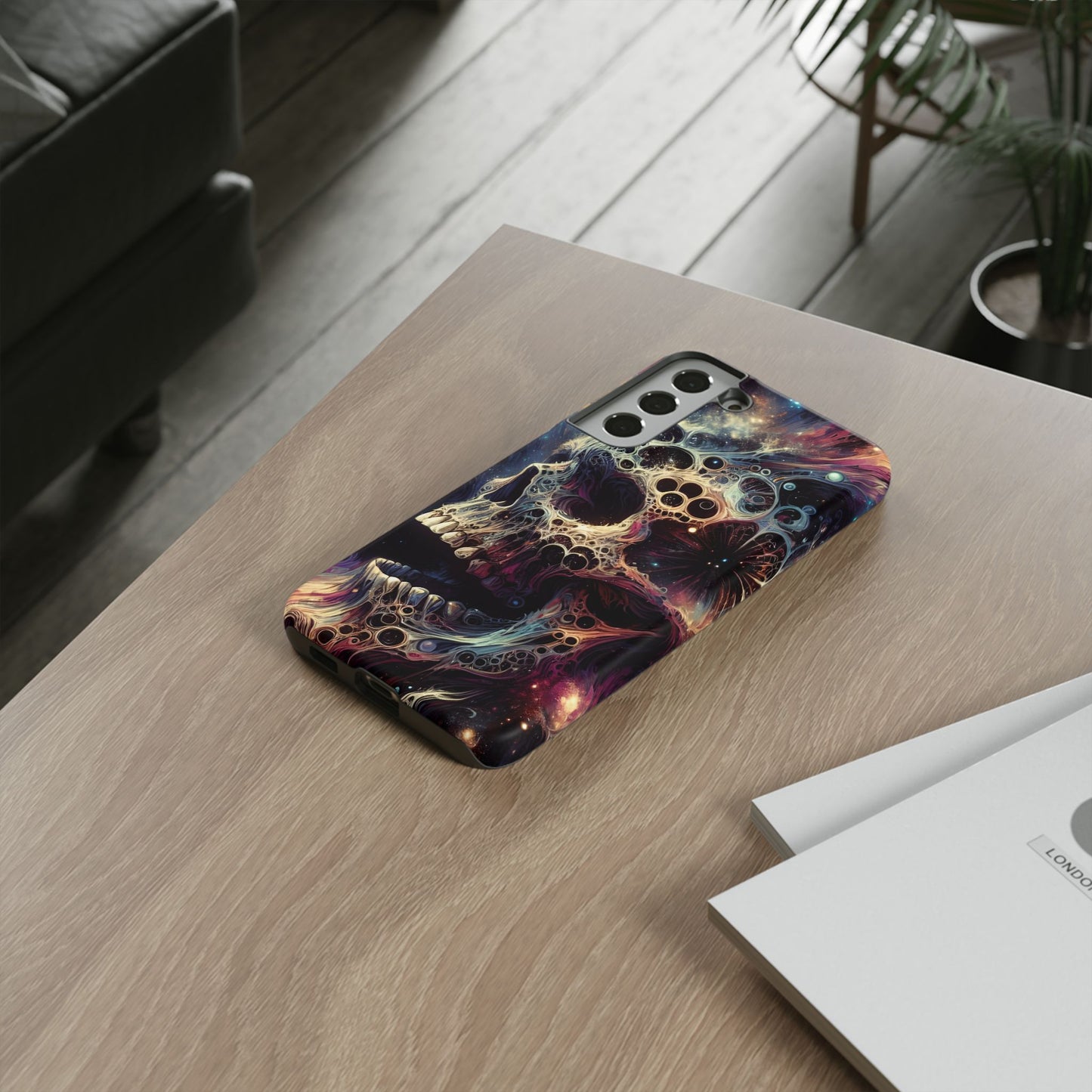 Cosmic Skullz Phone Case