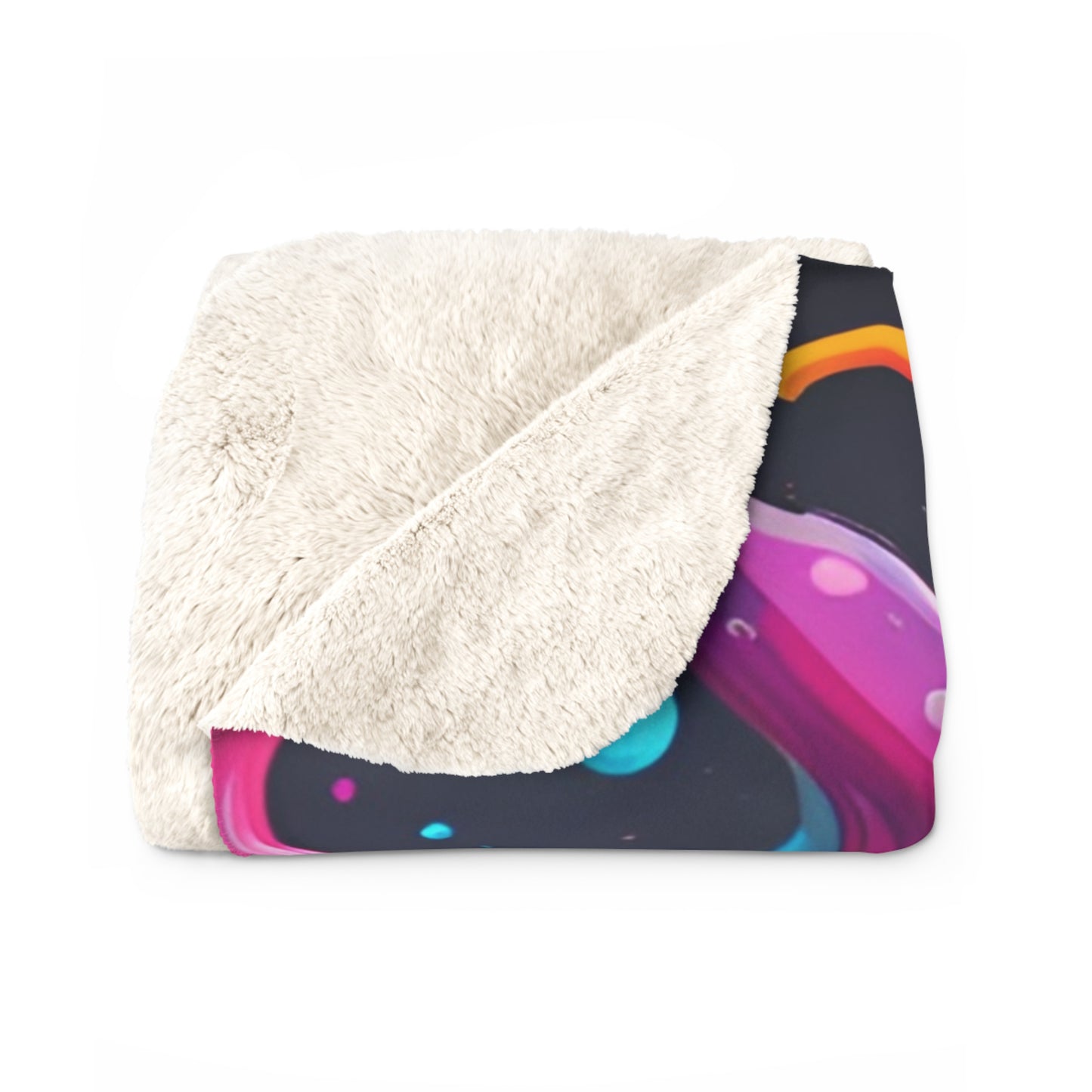 Wacky Sherpa Fleece Blanket