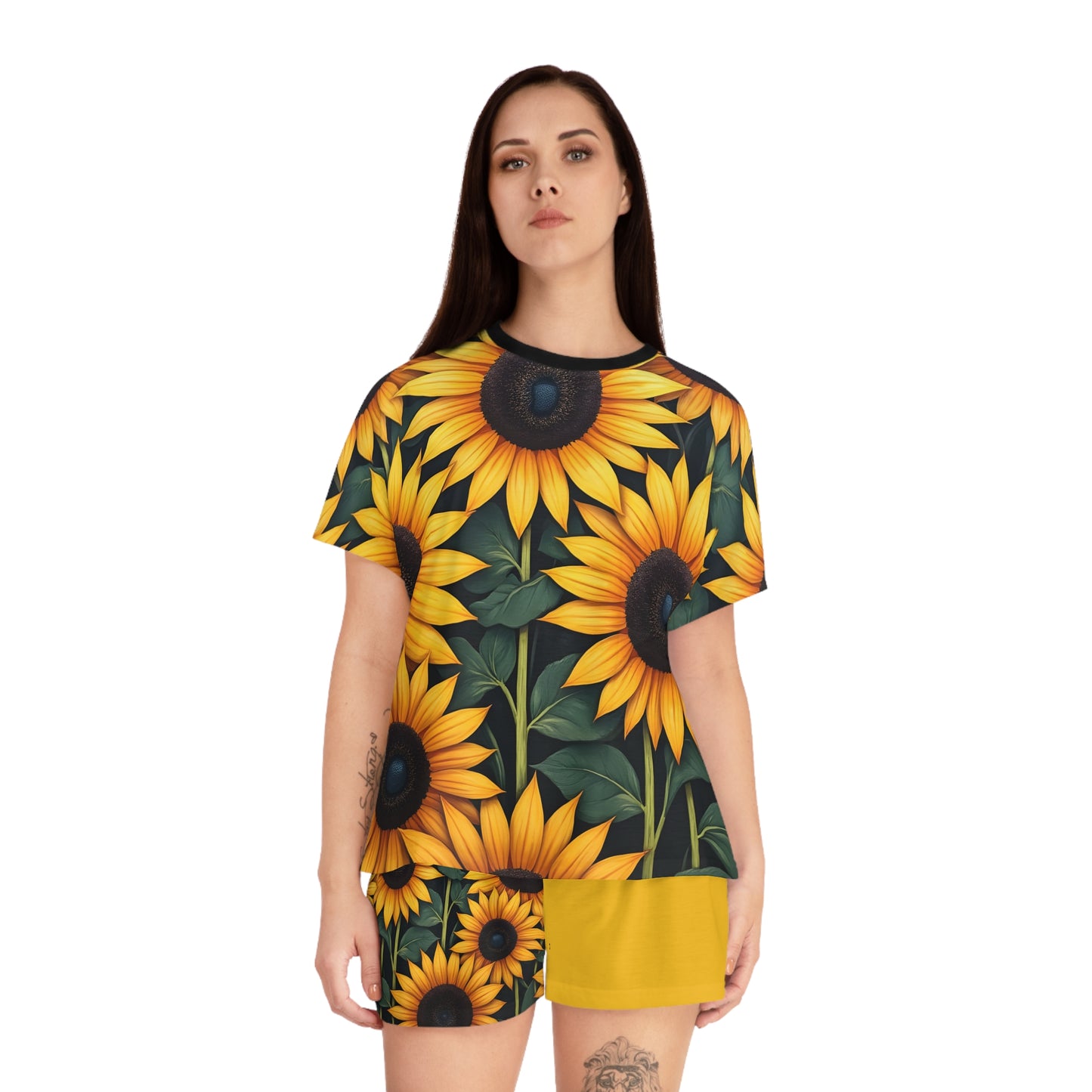 Women's Sunflowerz Short Pajama Set